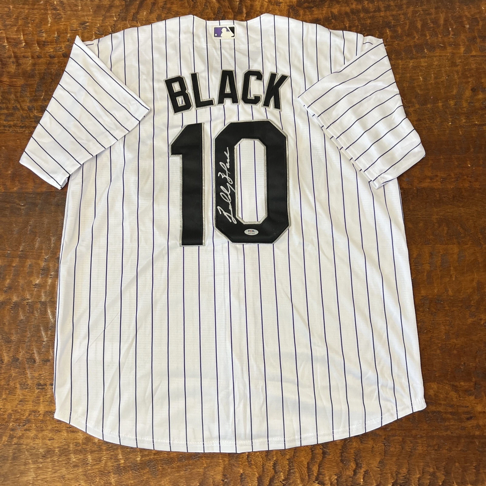 Bud Black Signed Colorado Rockies Jersey PSA DNA Autographed