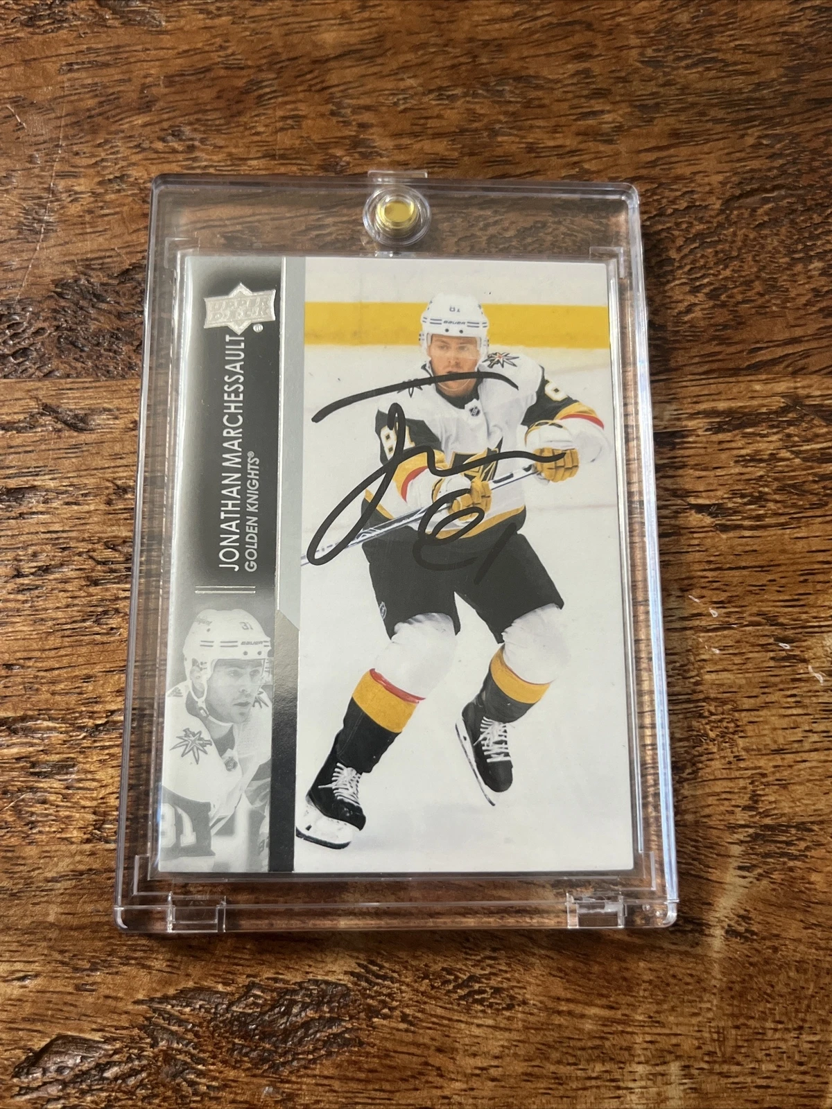 Jonathan Marchessault IP Signed Upper Deck Card Psa Dna Stars Autographed Vegas