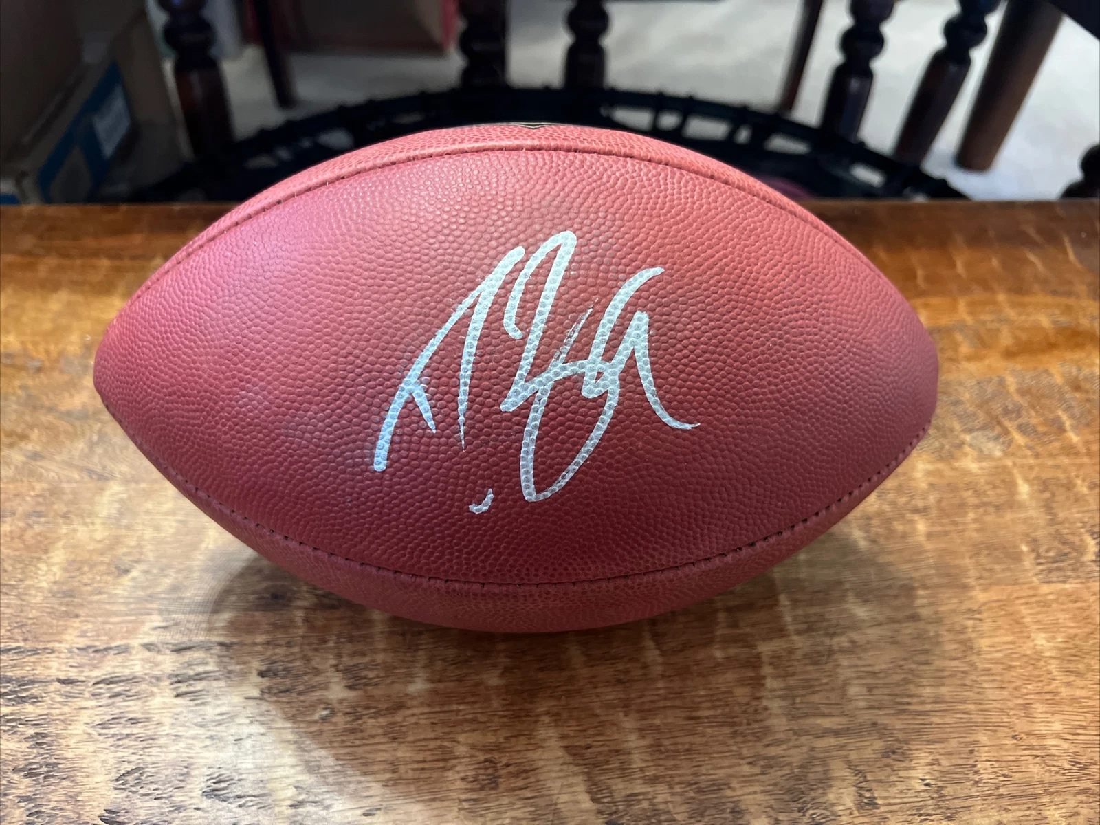 Drew Brees Signed Official Duke NFL Game Football JSA Coa Saints Autographed