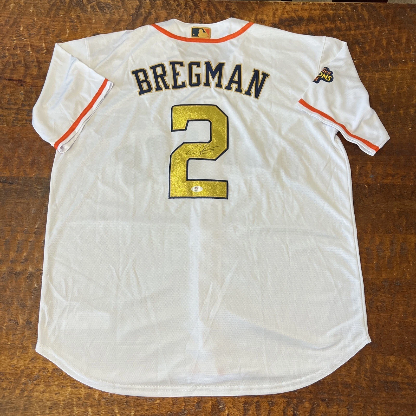 Alex Bregman Signed Houston Astros Jersey PSA DNA Autographed
