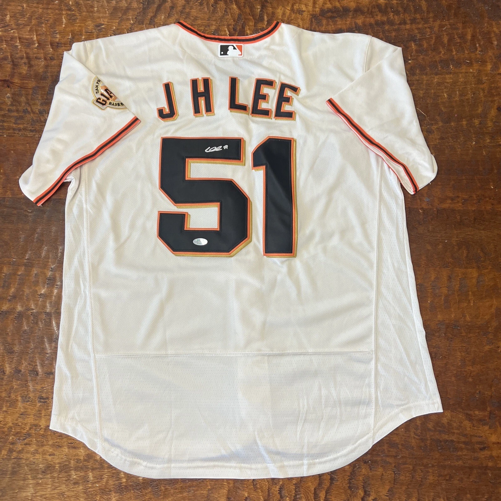 Jung Hoo Lee Signed San Francisco Giants Jersey PSA DNA Autographed