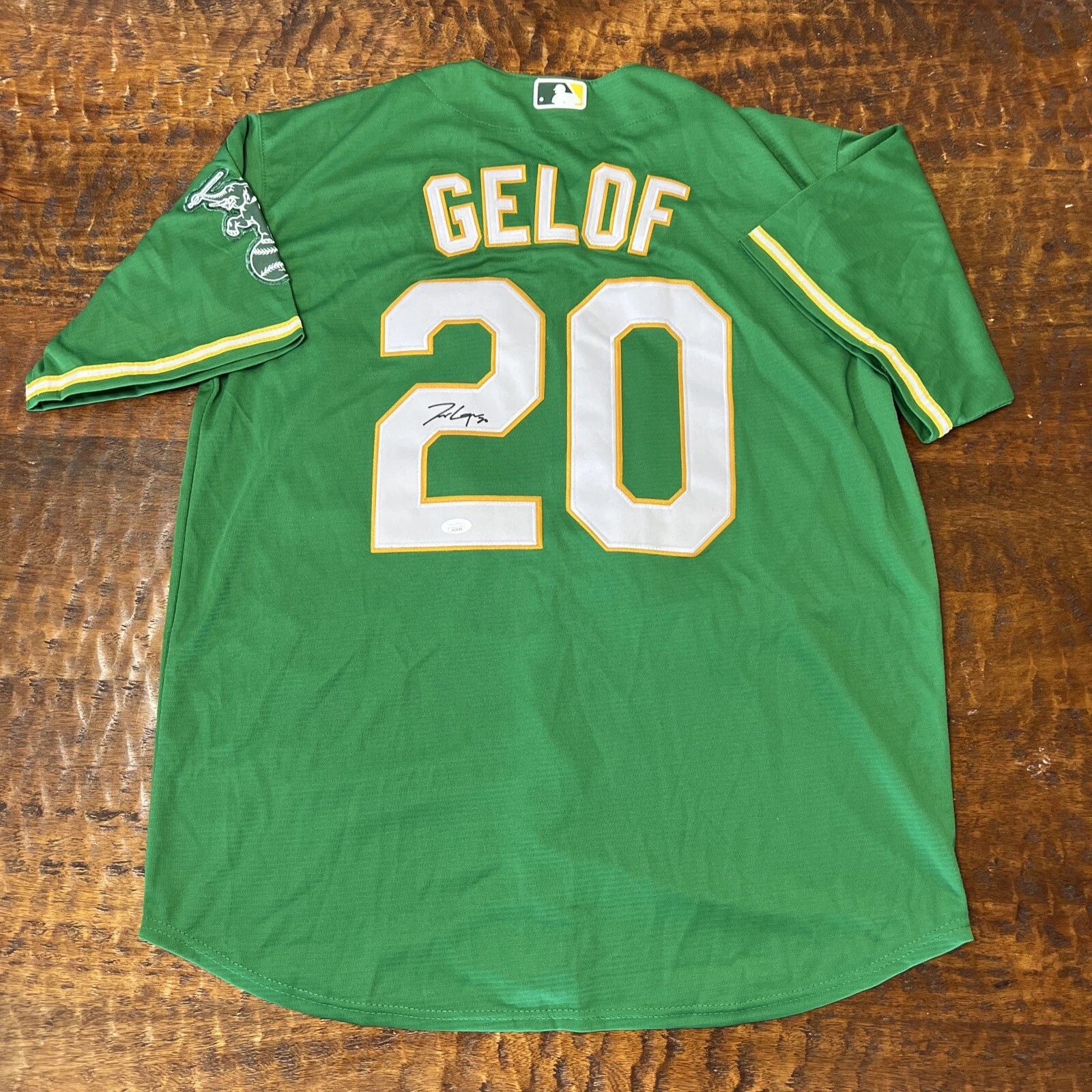 Zack Gelof Signed Oakland Athletics Jersey JSA Coa Autographed A’s