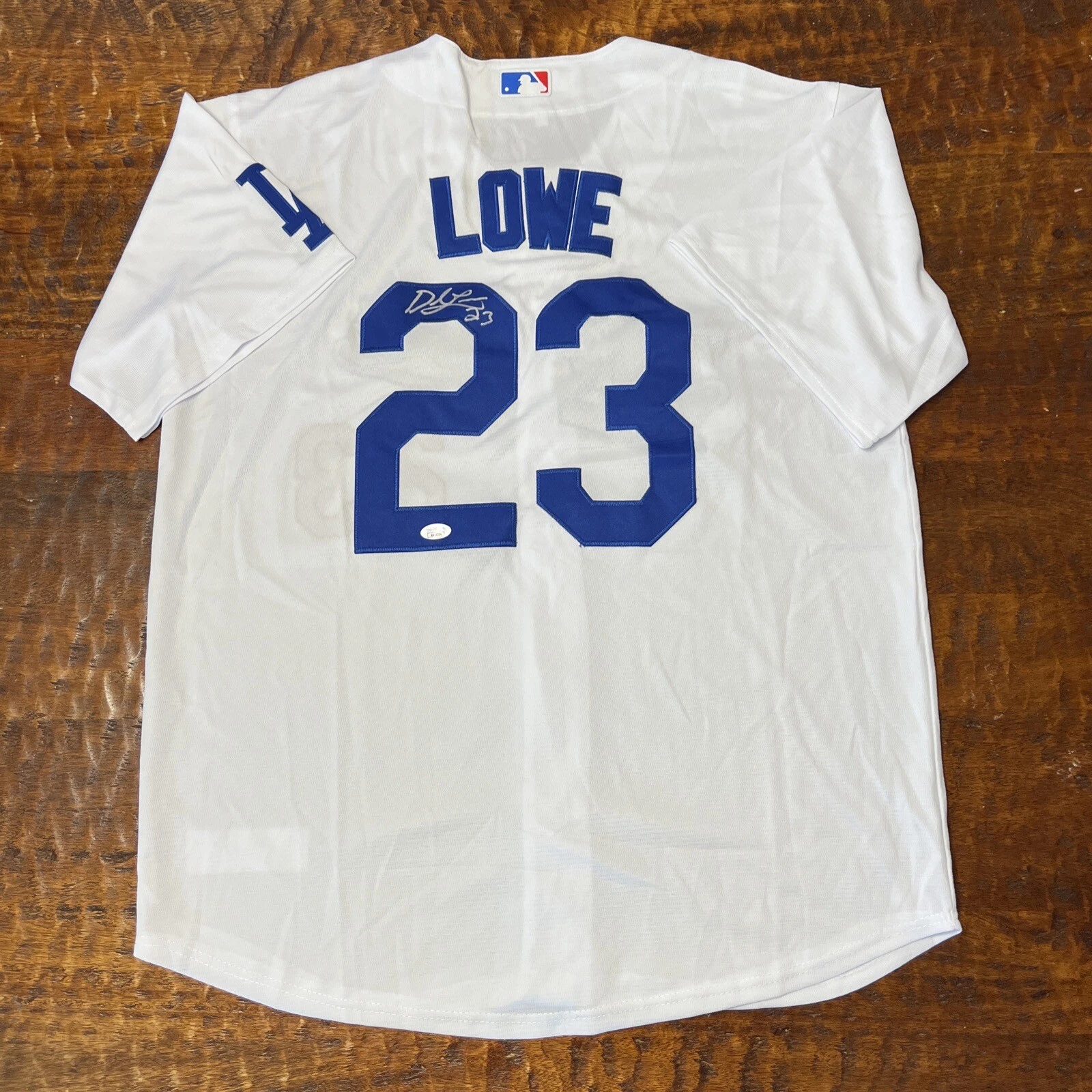 Derek Lowe Signed Los Angeles Dodgers Jersey JSA Coa Autographed