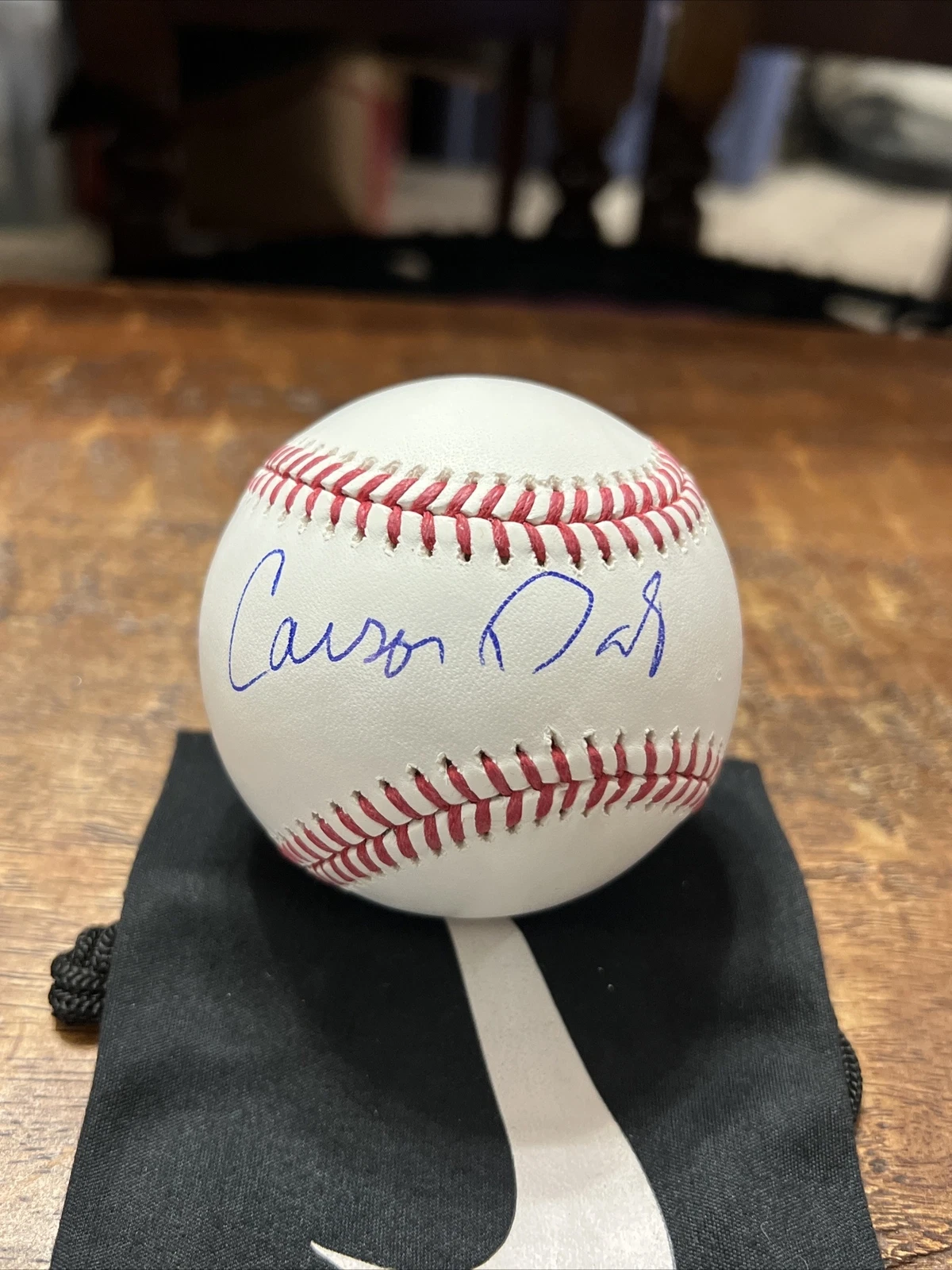Carson Daly Signed Baseball JSA Coa Autographed NBC MTV