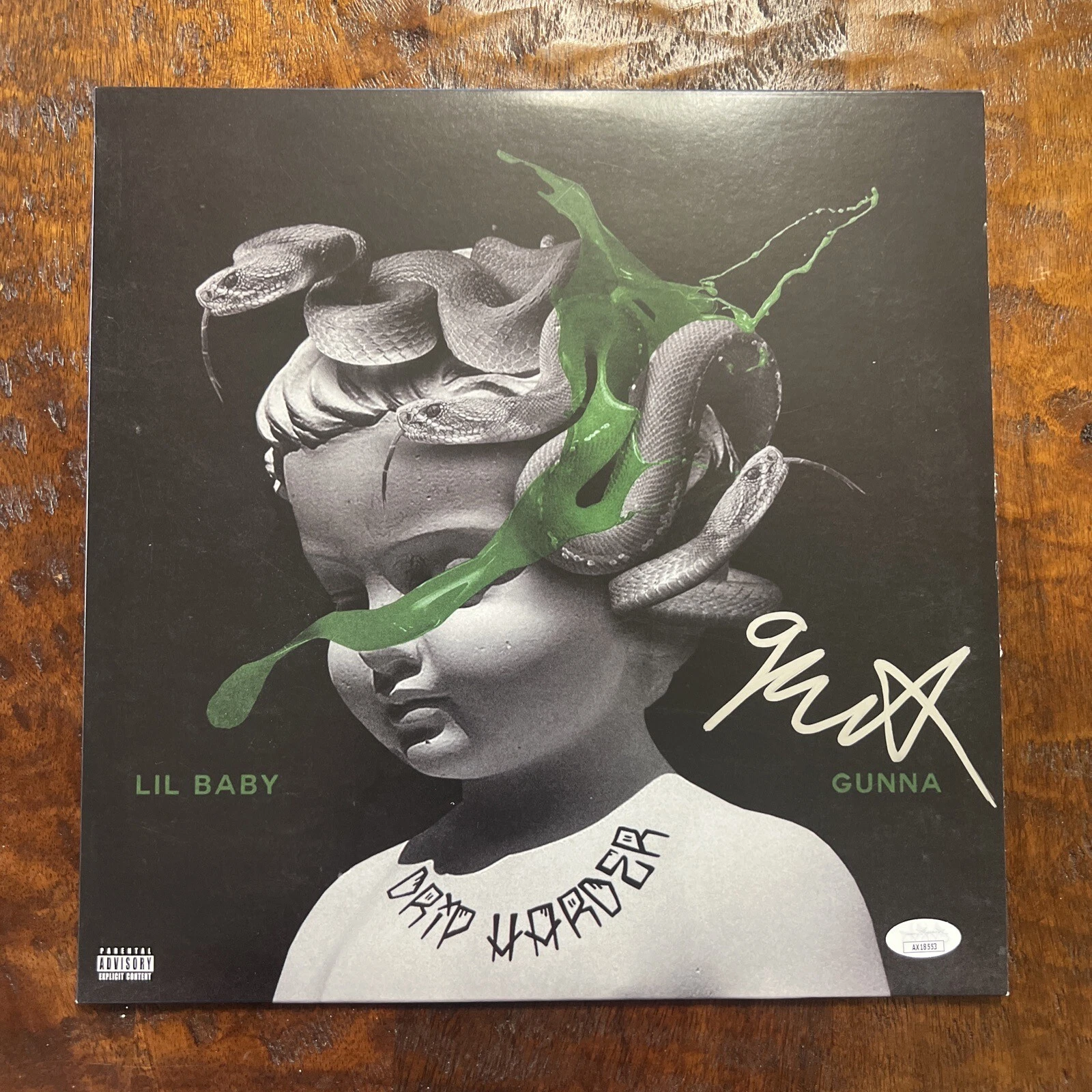 Gunna Signed Drip Harder Vinyl Record LP JSA Coa Autographed