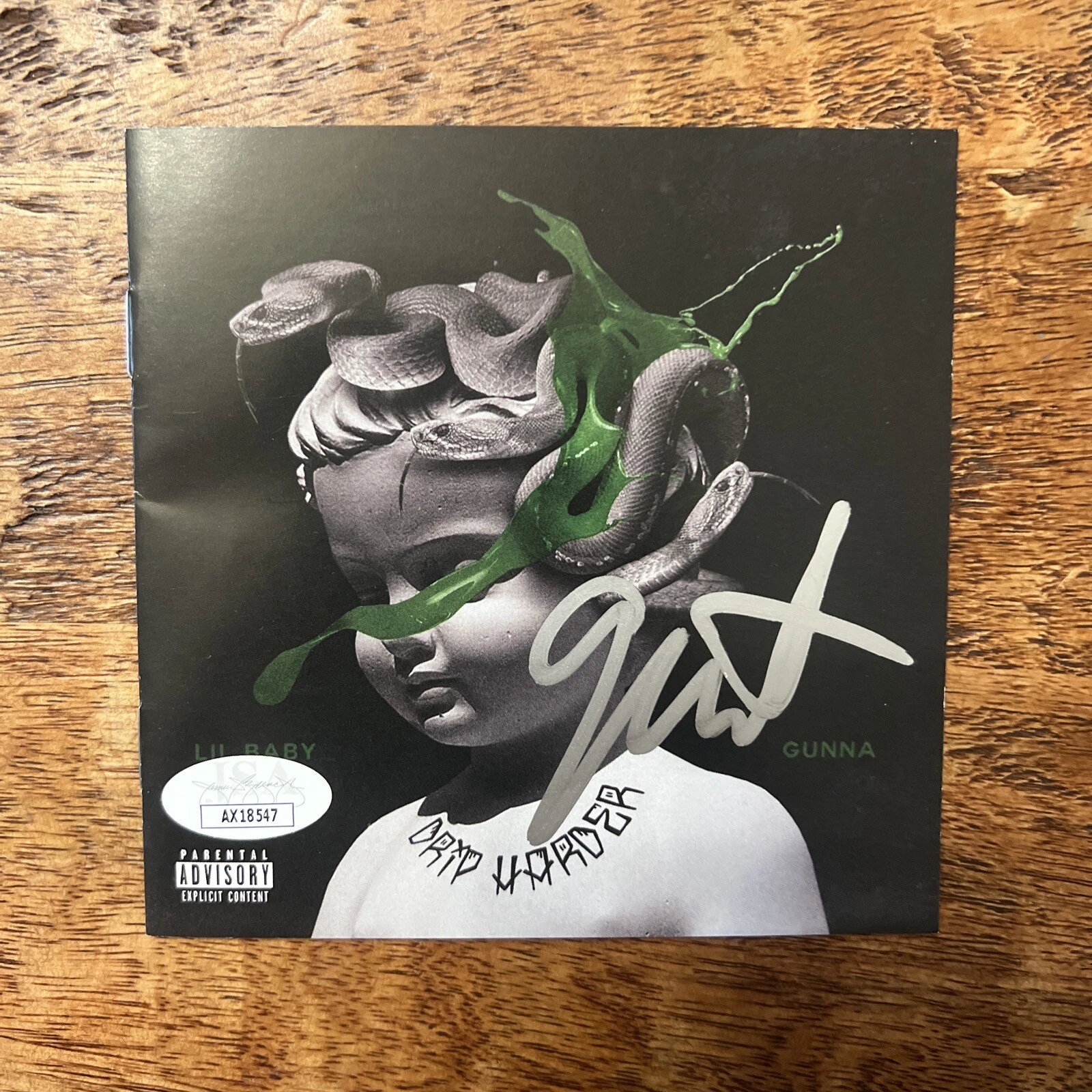 Gunna Signed Drip Harder CD JSA Coa Autographed