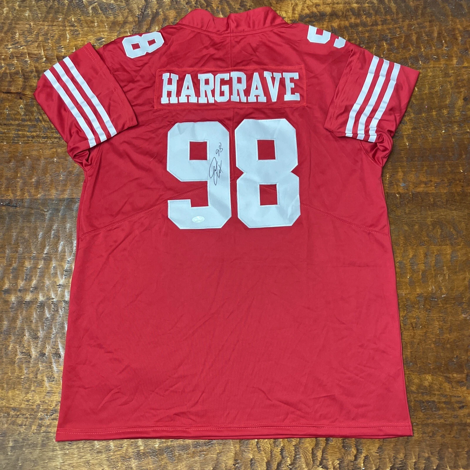 Javon Hargrave Signed San Francisco 49ers Jersey JSA Coa Autographed