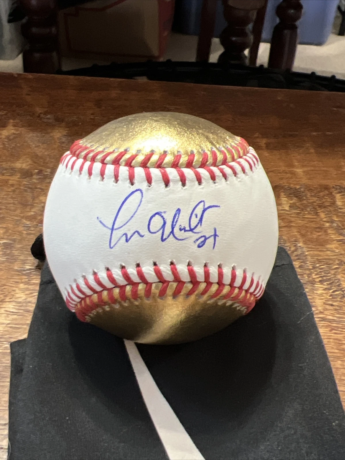 Paul O'Neill Signed Gold Major League Baseball JSA Coa Yankees Autographed