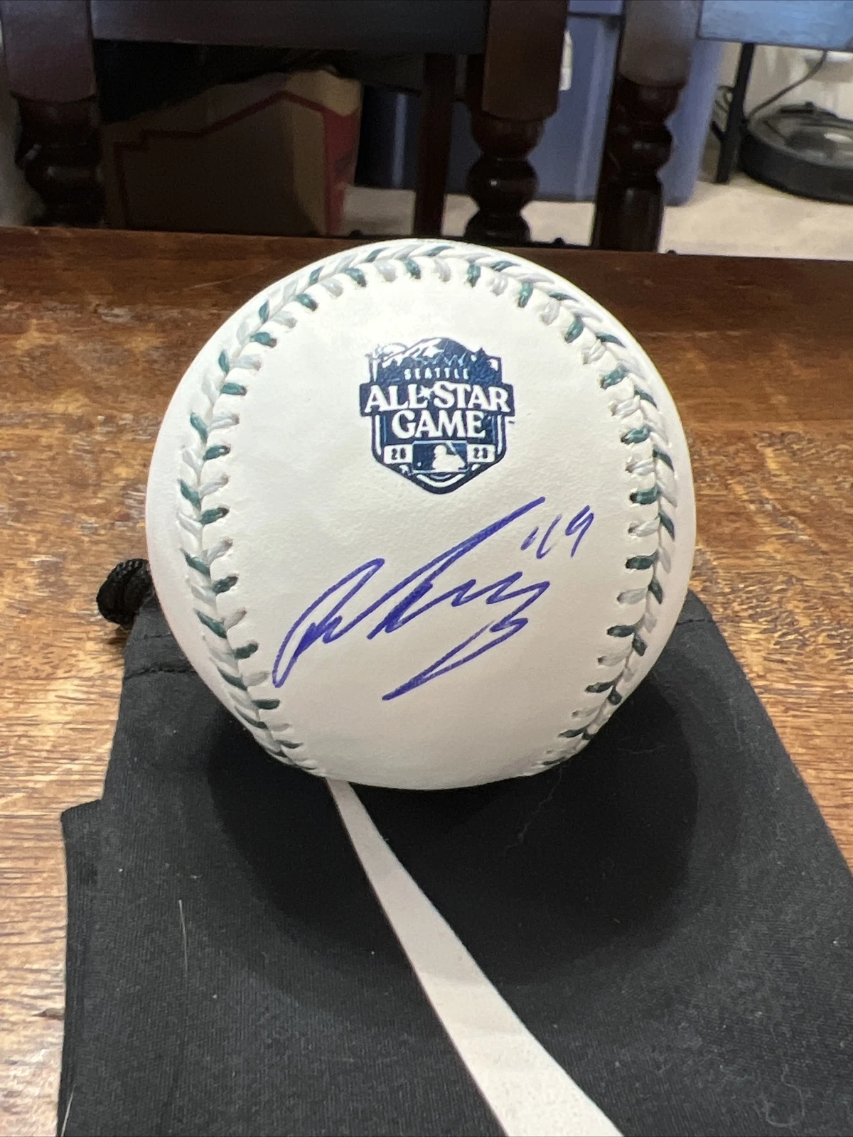 Pablo Lopez Signed 2023 All Star Baseball JSA Coa Twins Autographed