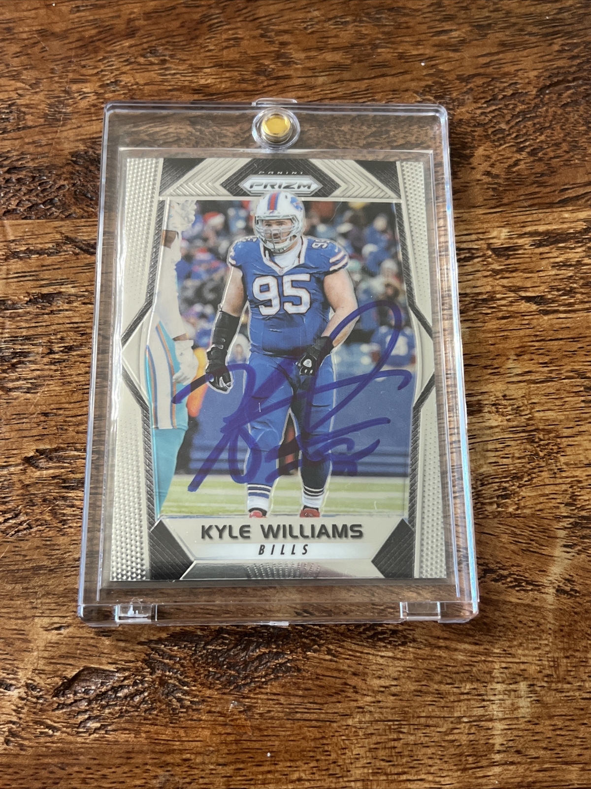 Kyle Williams IP Signed Panini Prizm Card JSA Coa Buffalo Bills Autographed