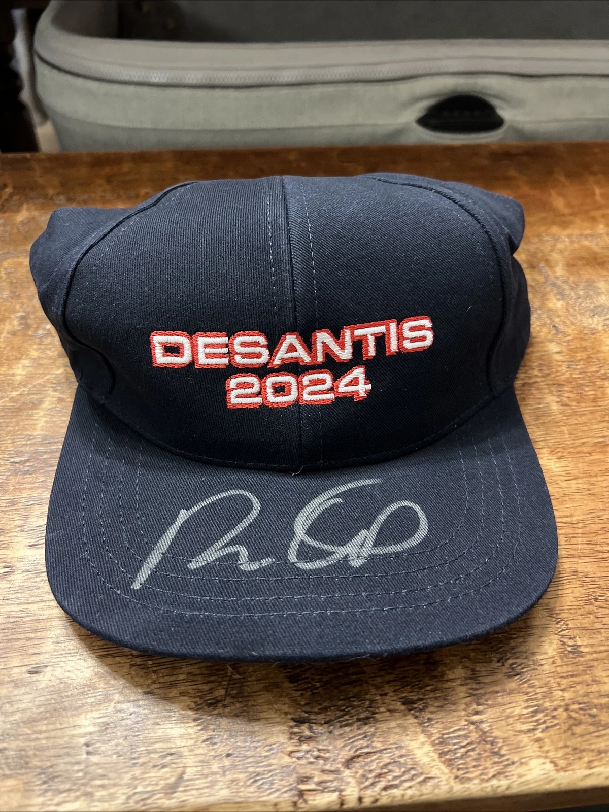 Ron DeSantis Signed Hat JSA Coa Autographed Florida Governor