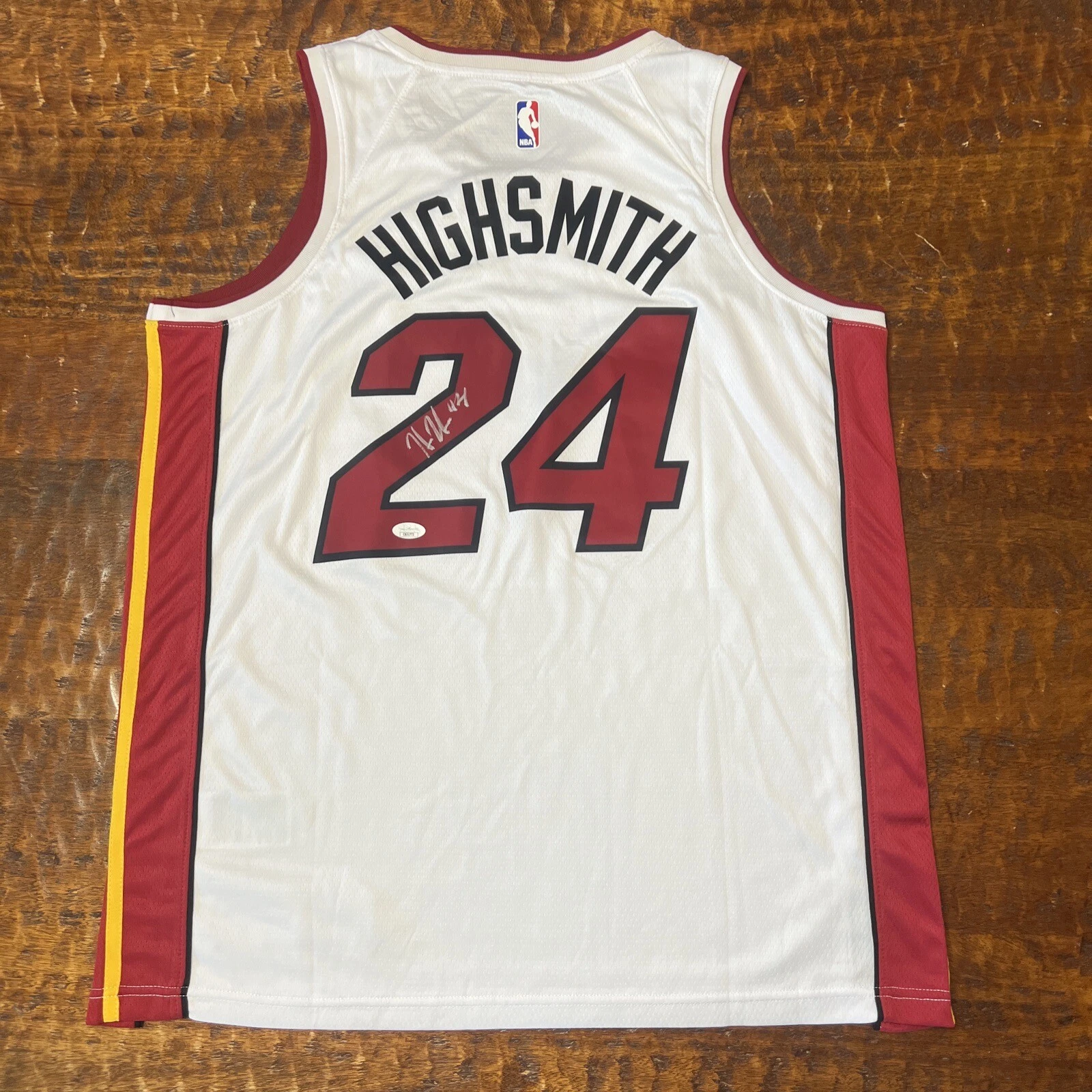 Haywood Highsmith Signed Miami Heat Jersey JSA Coa Autographed