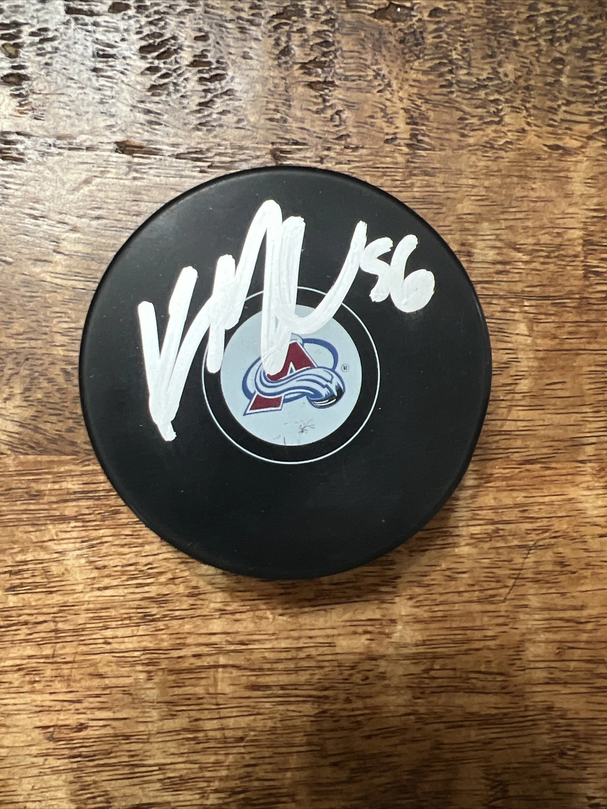 Kurtis MacDermid Signed Colorado Avalanche Puck JSA Coa Autographed