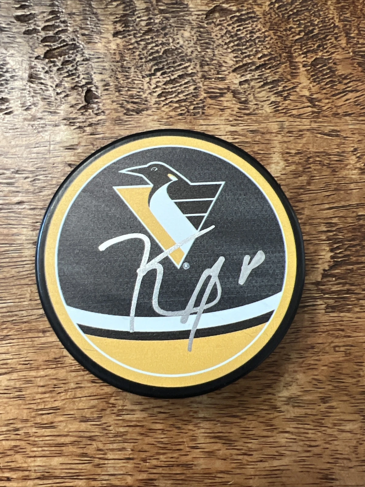 Kevin Hayes Signed Pittsburgh Penguins Puck JSA Coa Autographed