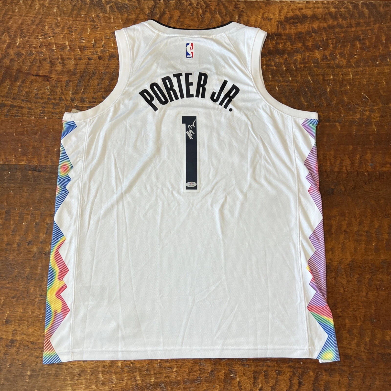 Michael Porter Jr Signed Denver Nuggets Jersey PSA DNA Autographed