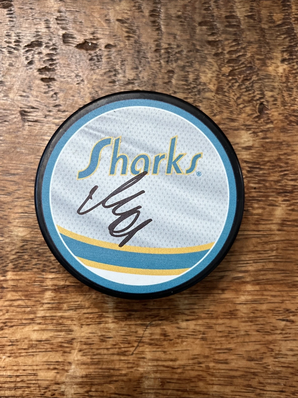 Mikael Granlund Signed San Jose Sharks Puck JSA Coa Autographed