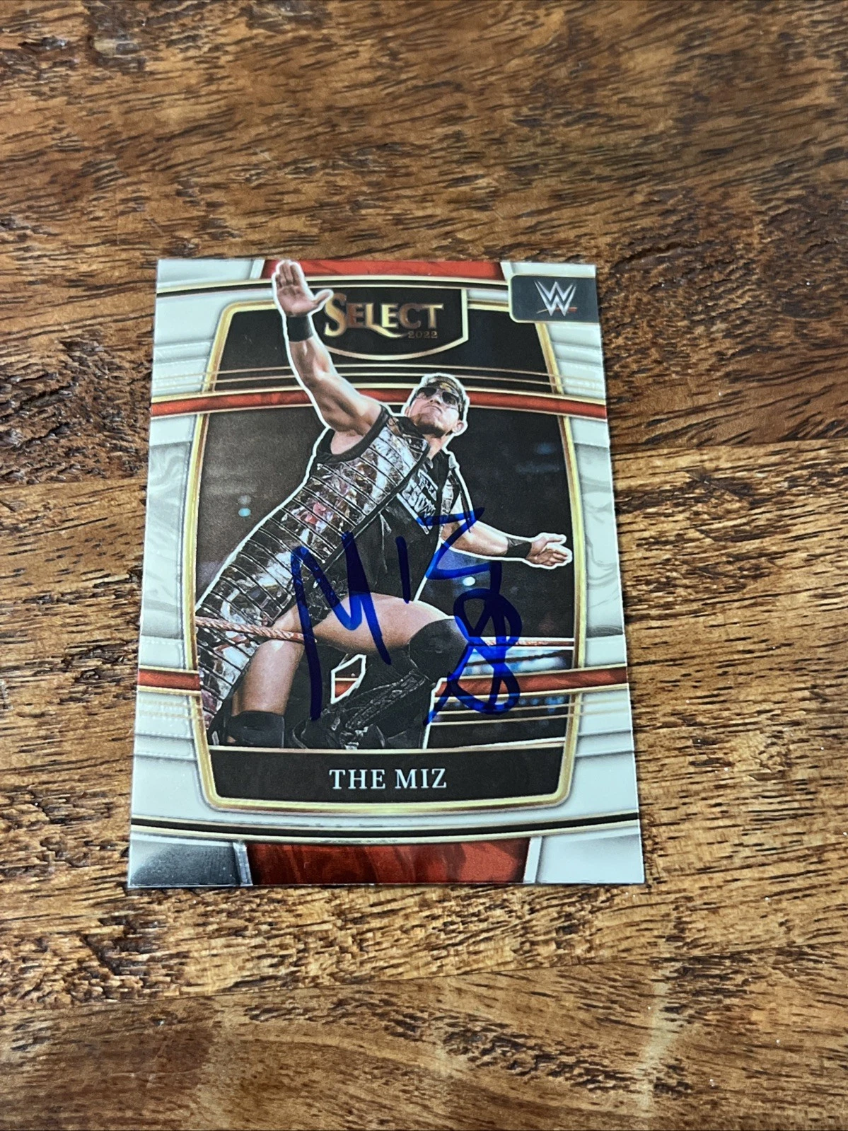 The Miz IP Signed 2022 Panini Select Card WWE Autographed