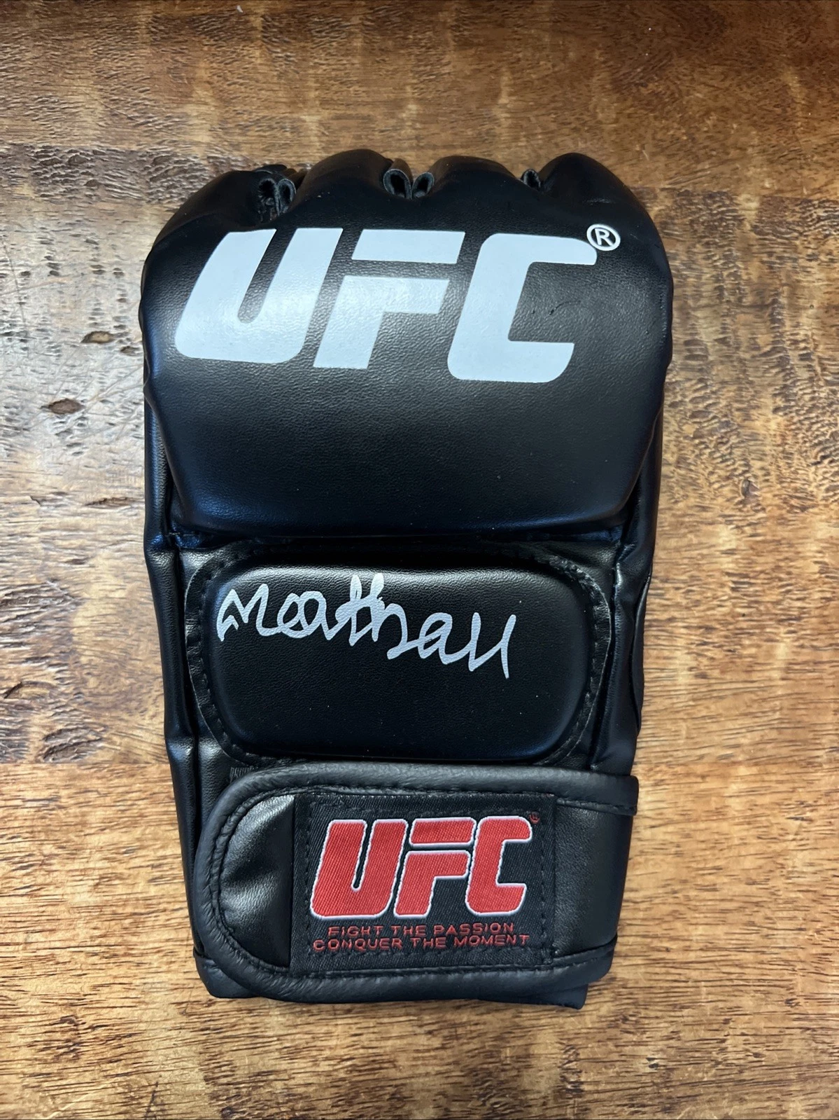 Molly McCann Signed UFC MMA Glove JSA Coa Autographed Meatball