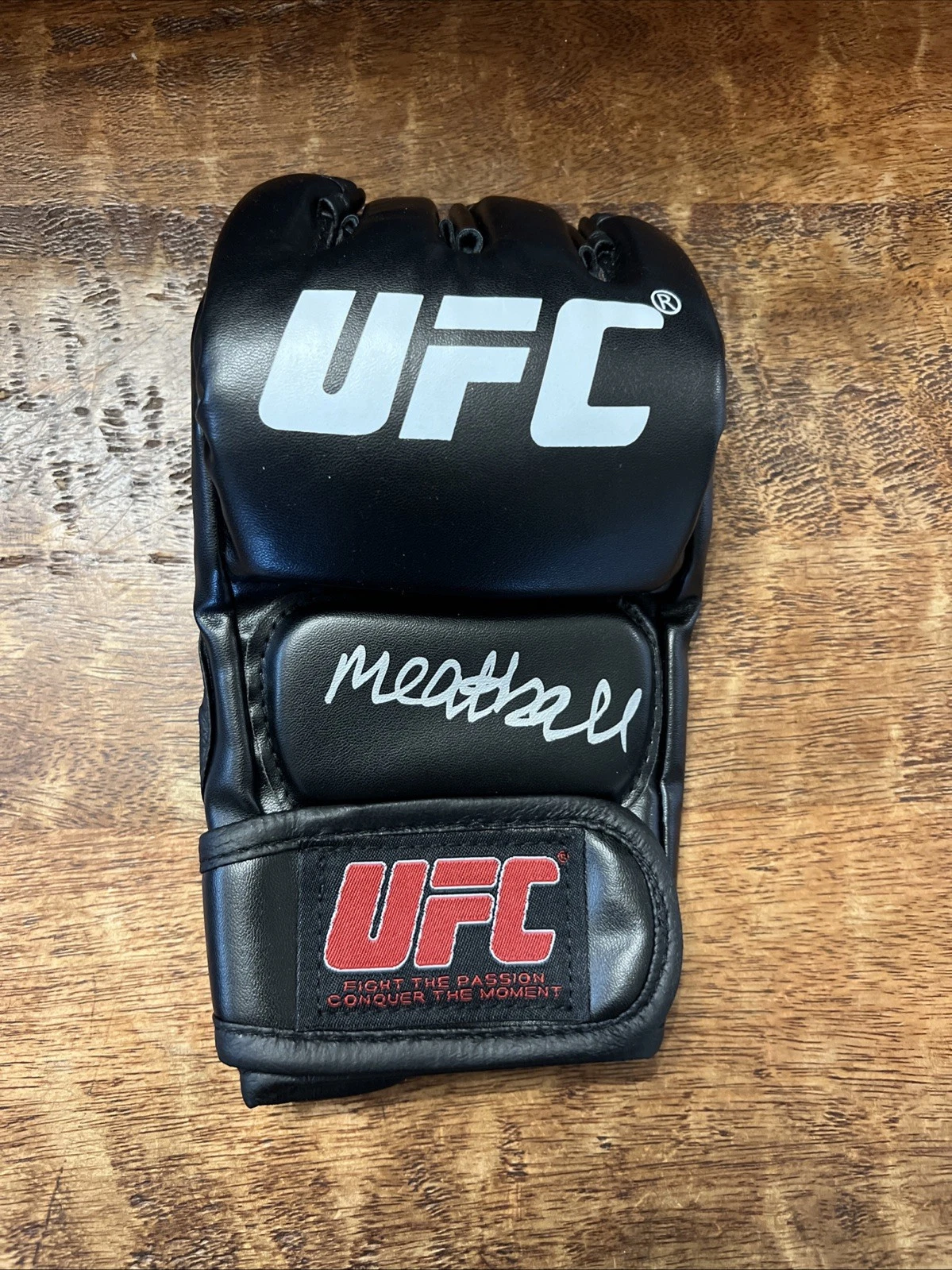 Molly McCann Signed UFC MMA Glove JSA Coa Autographed Meatball