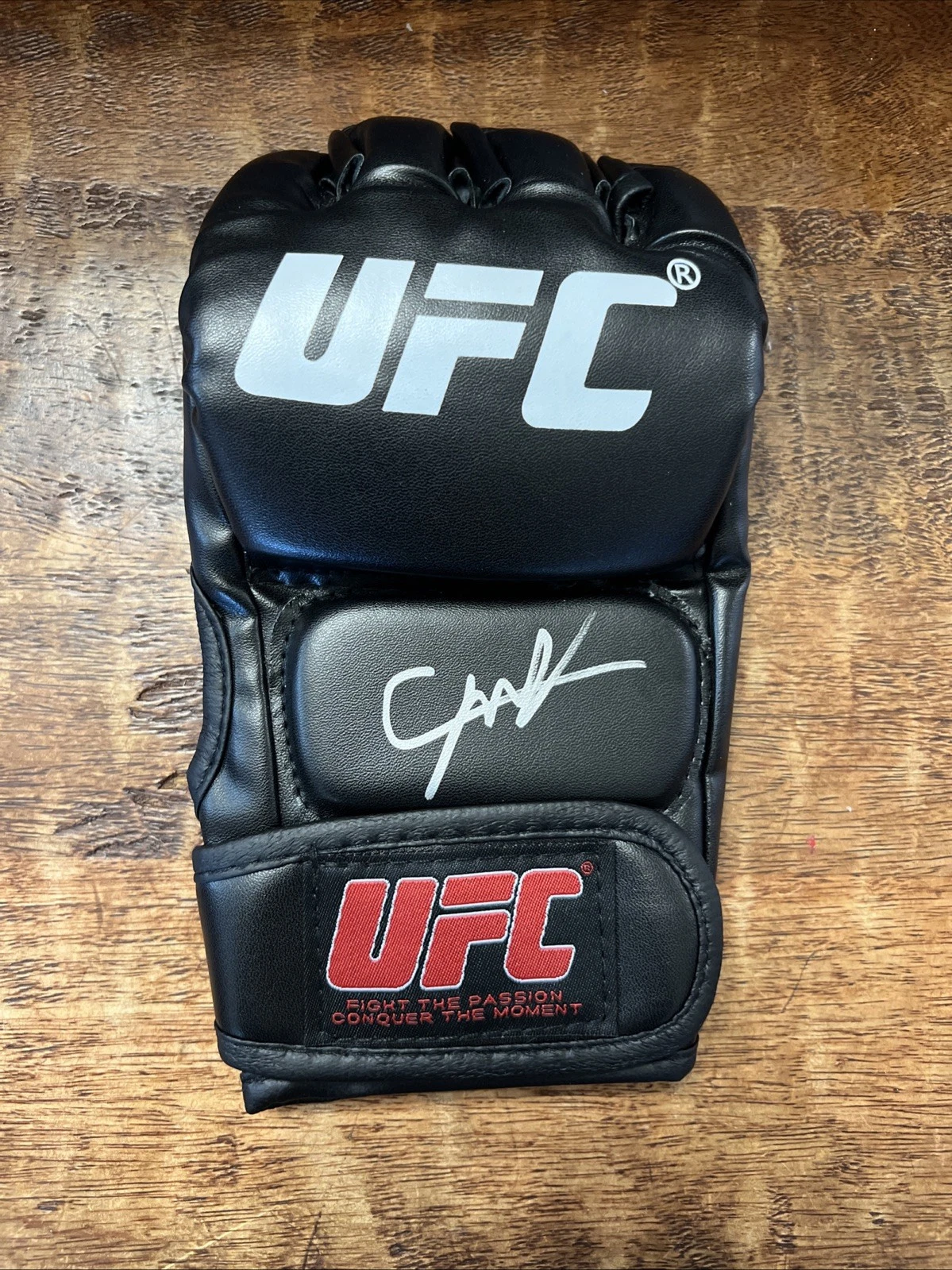 Carlos Prates Signed UFC MMA Glove JSA Coa Autographed The Nightmare