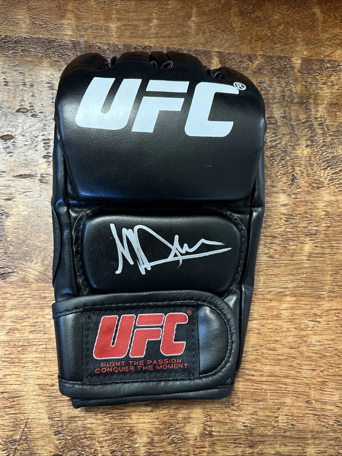 Mackenzie Dern Signed UFC MMA Glove JSA Coa Autographed