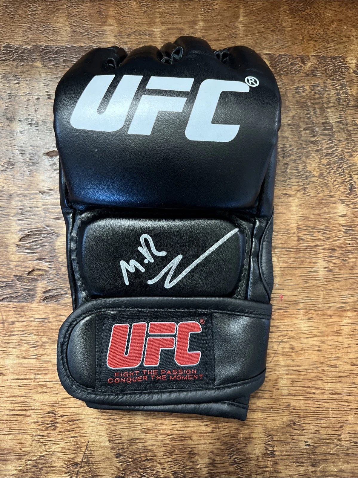 Mauricio Ruffy Signed UFC MMA Glove JSA Coa Autographed