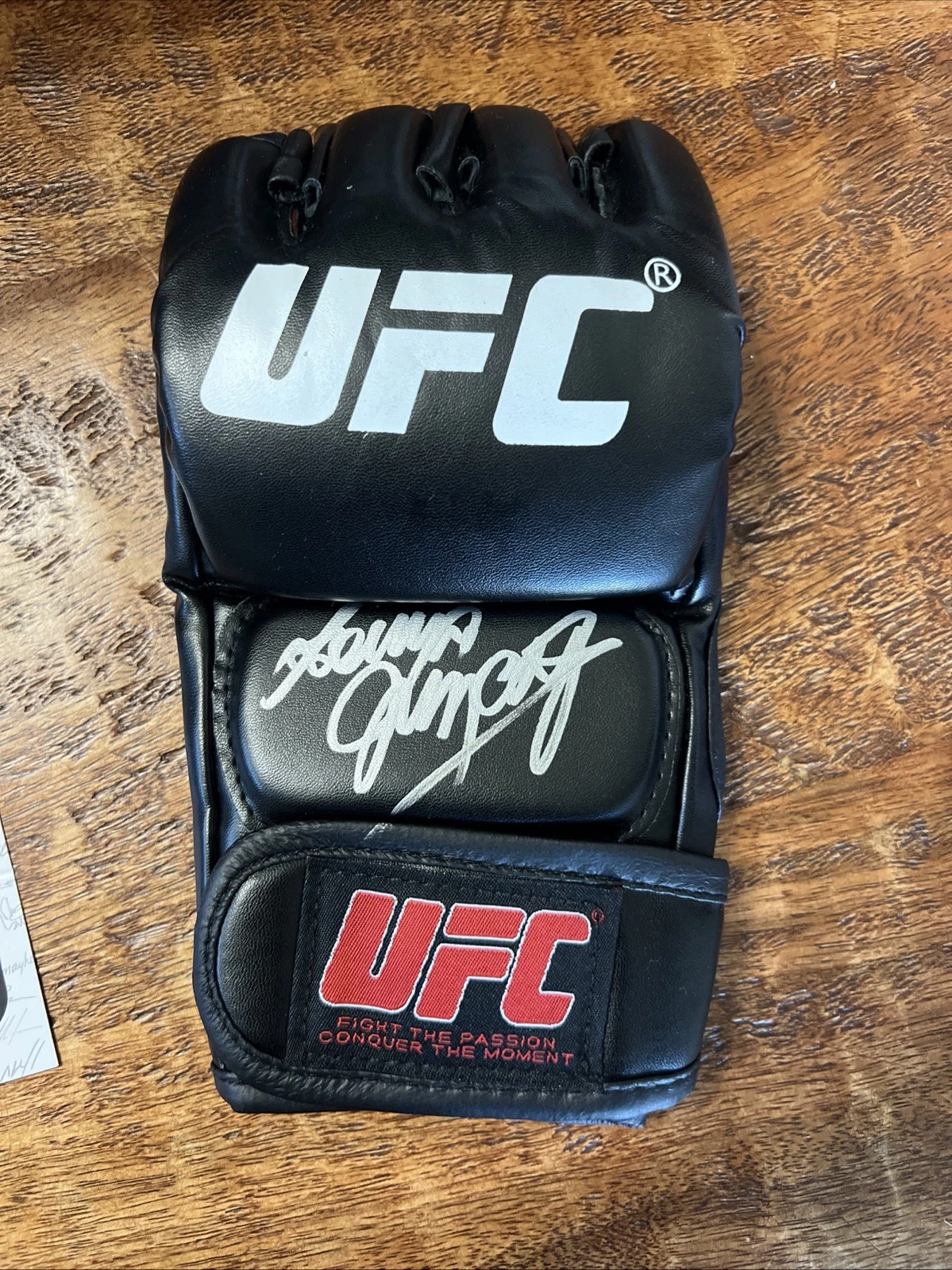 Joanna Jedrzejczyk Signed UFC MMA Glove JSA Coa Autographed