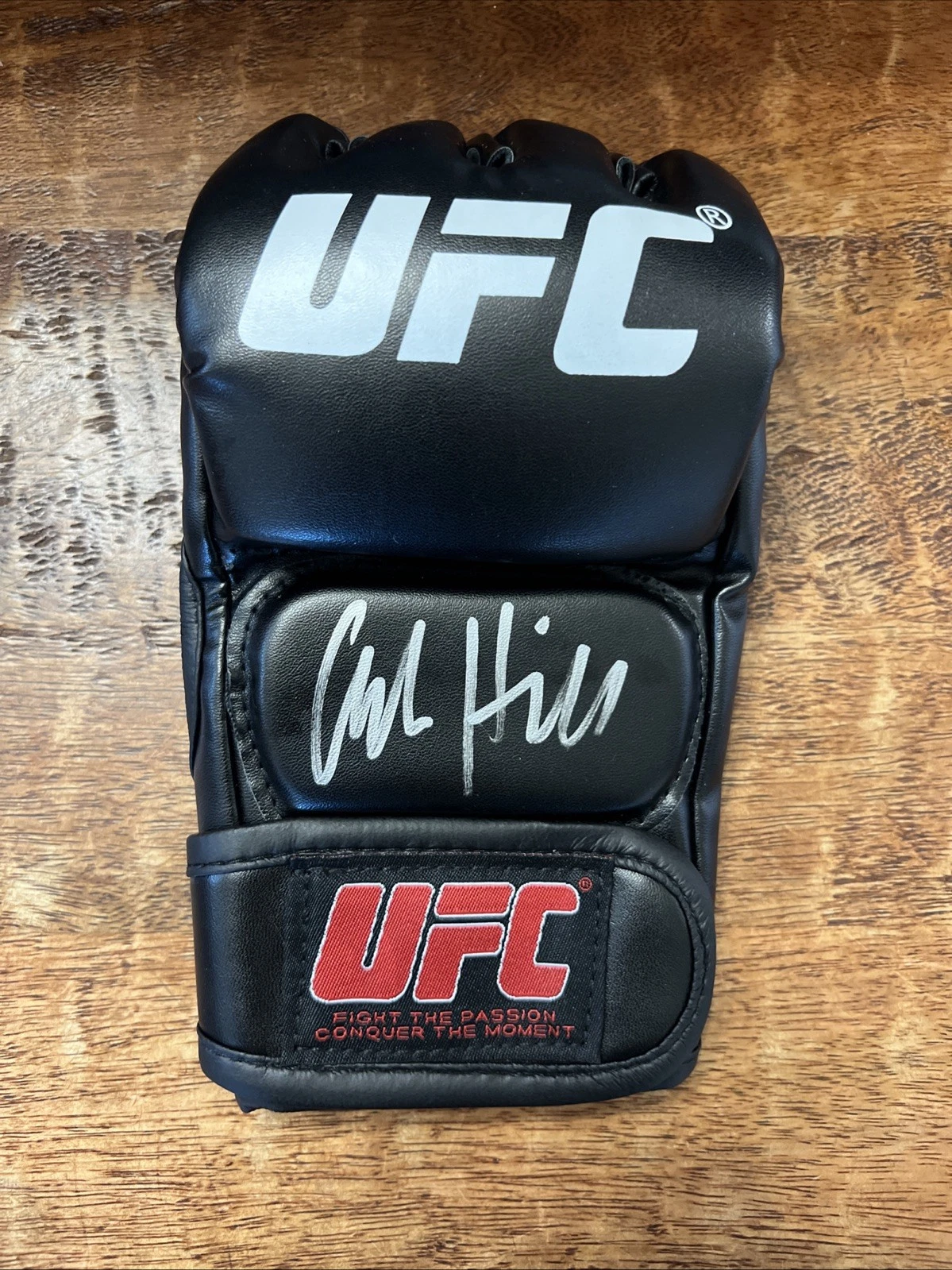 Angela Hill Signed UFC MMA Glove JSA Coa Autographed