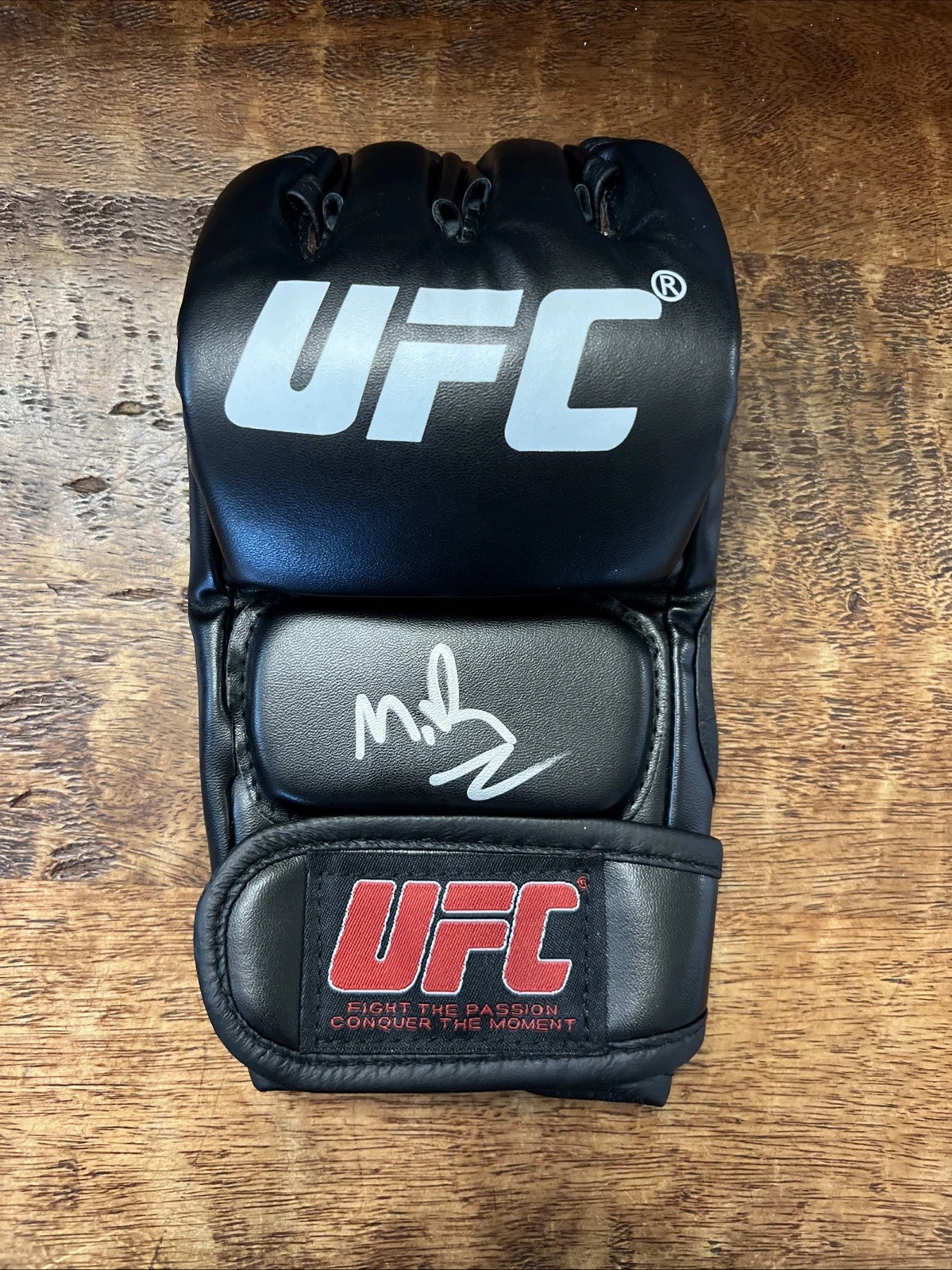 Mauricio Ruffy Signed UFC MMA Glove JSA Coa Autographed
