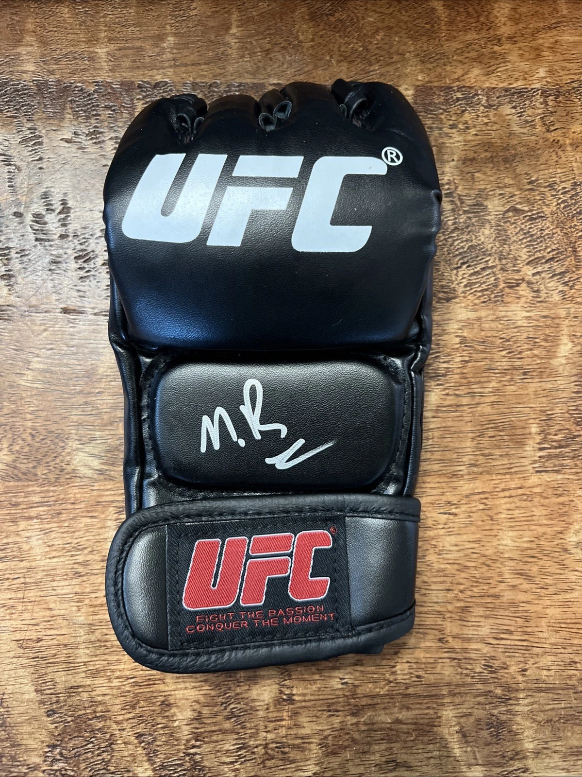 Mauricio Ruffy Signed UFC MMA Glove JSA Coa Autographed