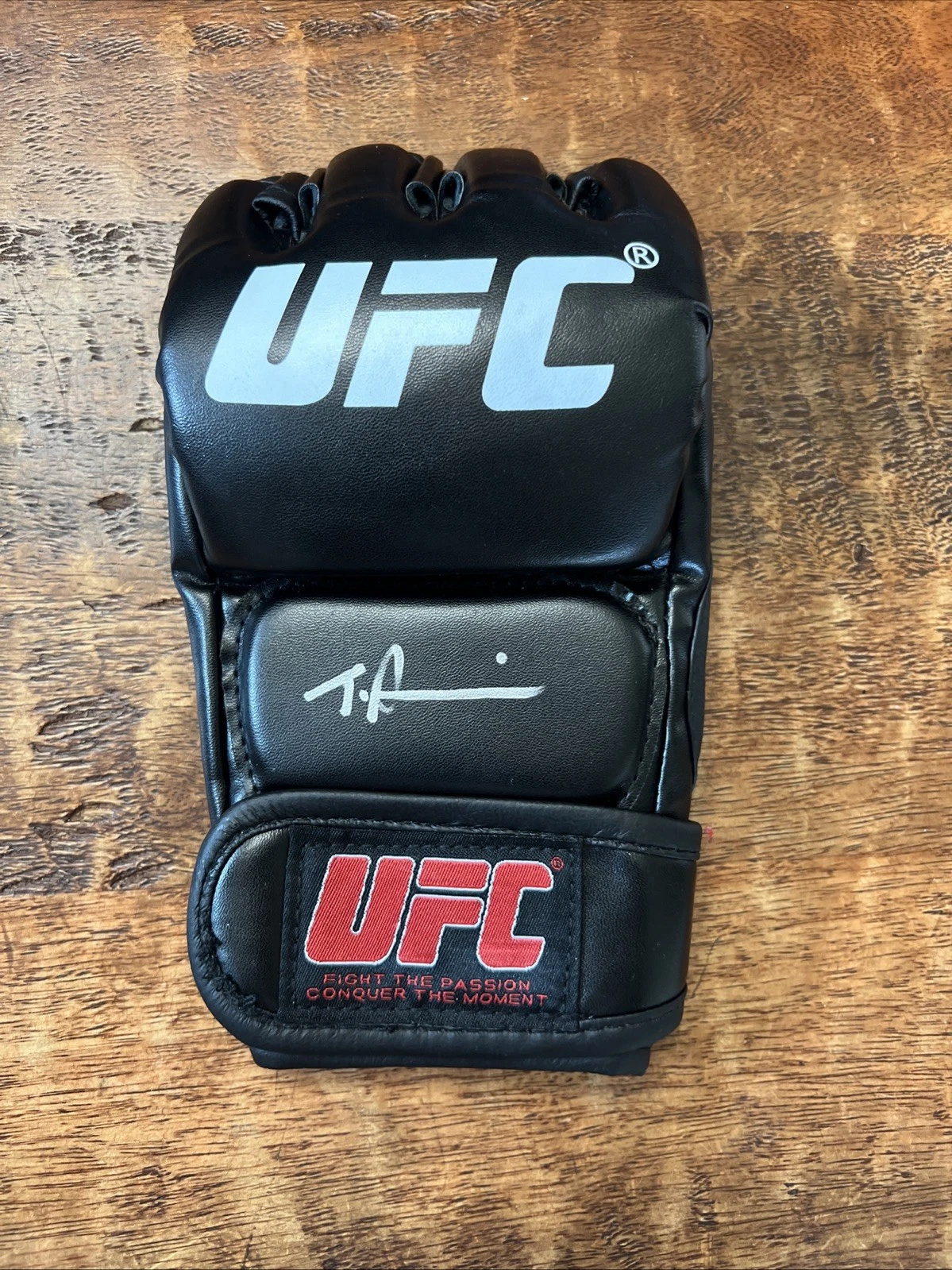 Tom Aspinall Signed UFC MMA Glove JSA Coa Autographed