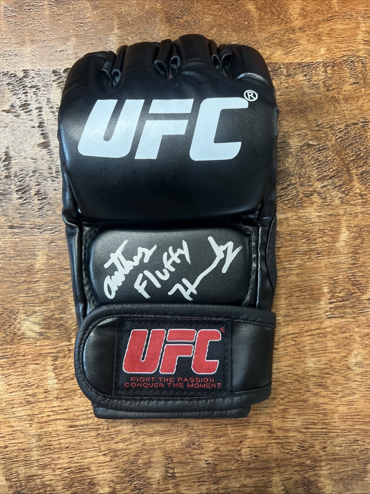 Anthony Hernandez Signed UFC MMA Glove JSA Coa Autographed Fluffy