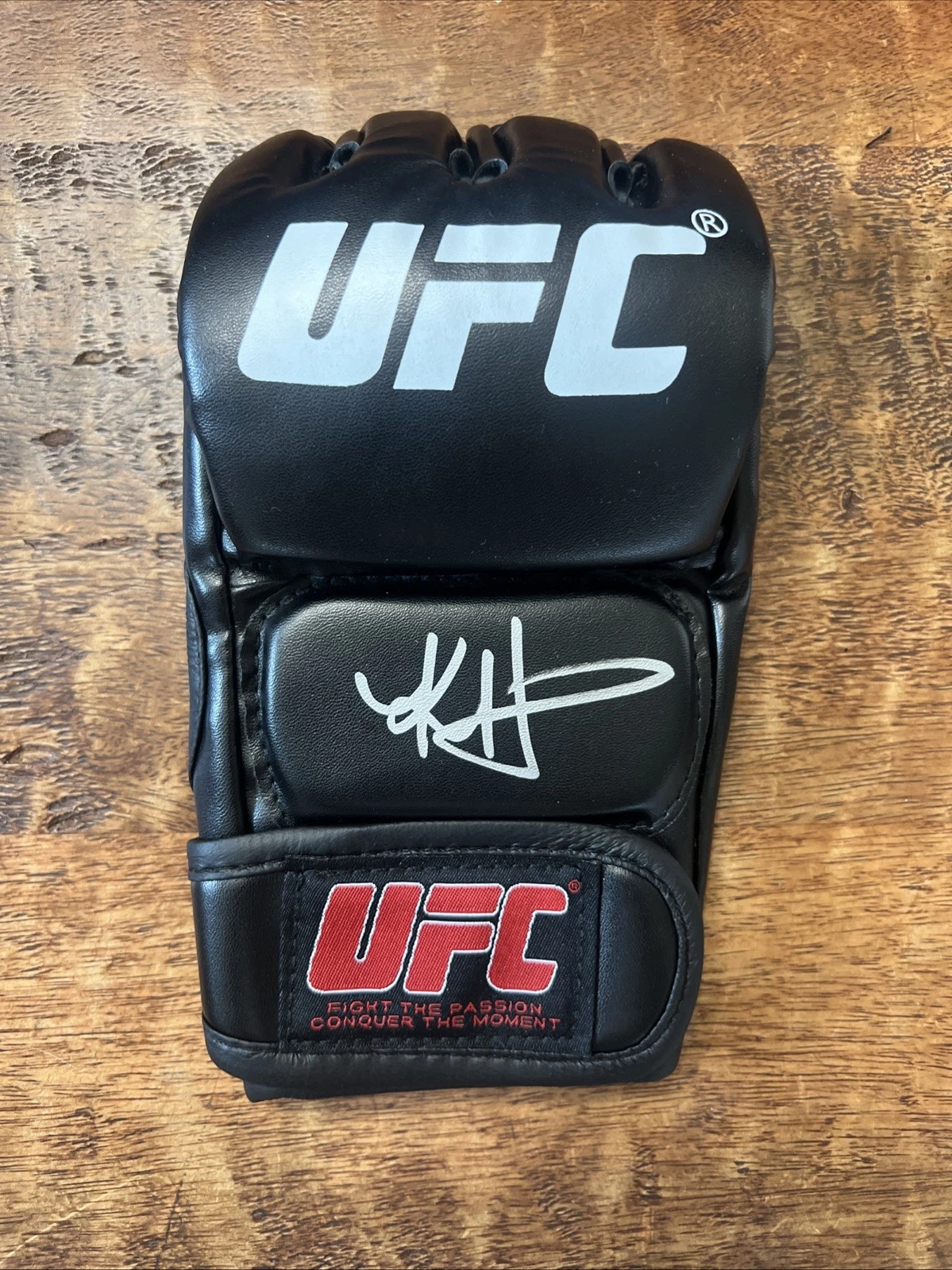 Kayla Harrison Signed UFC MMA Glove JSA Coa Autographed