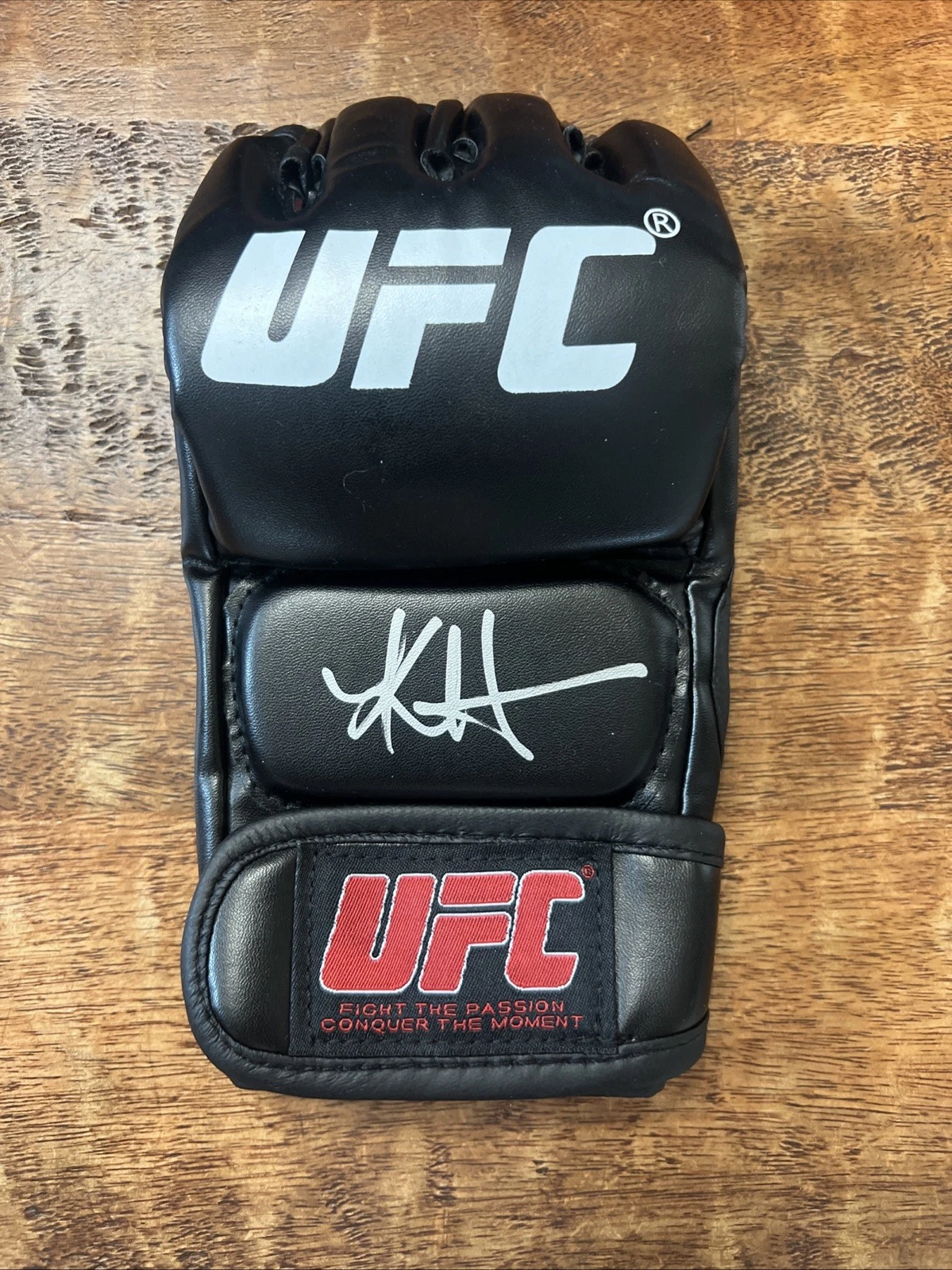 Kayla Harrison Signed UFC MMA Glove JSA Coa Autographed