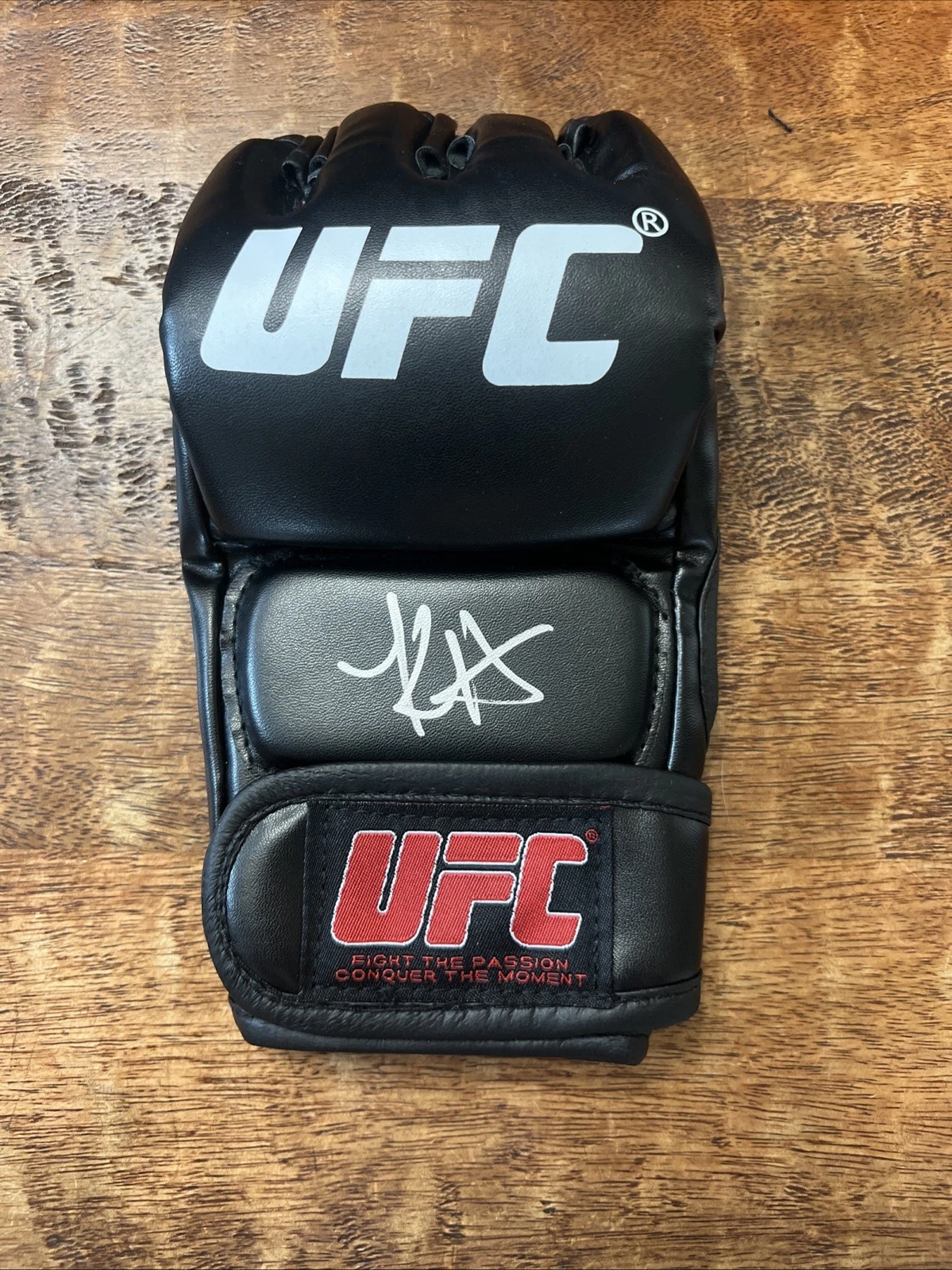 Kayla Harrison Signed UFC MMA Glove JSA Coa Autographed