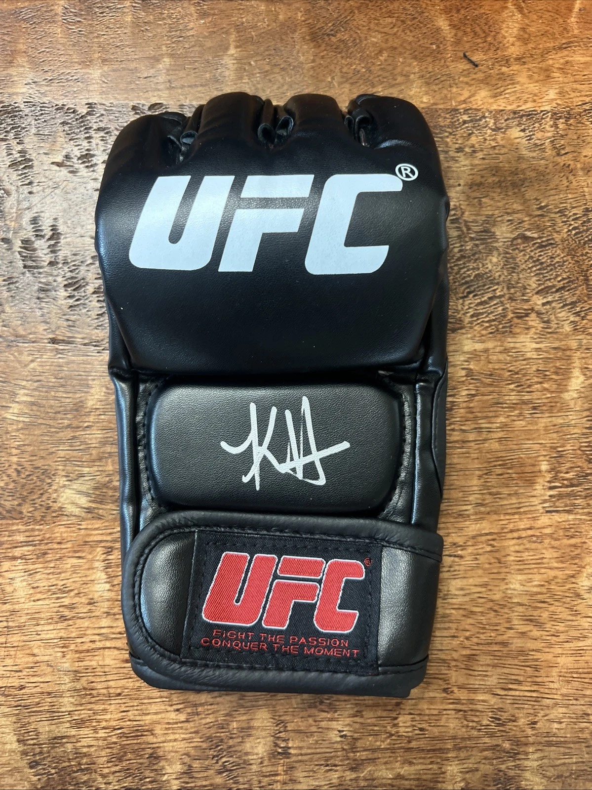 Kayla Harrison Signed UFC MMA Glove JSA Coa Autographed