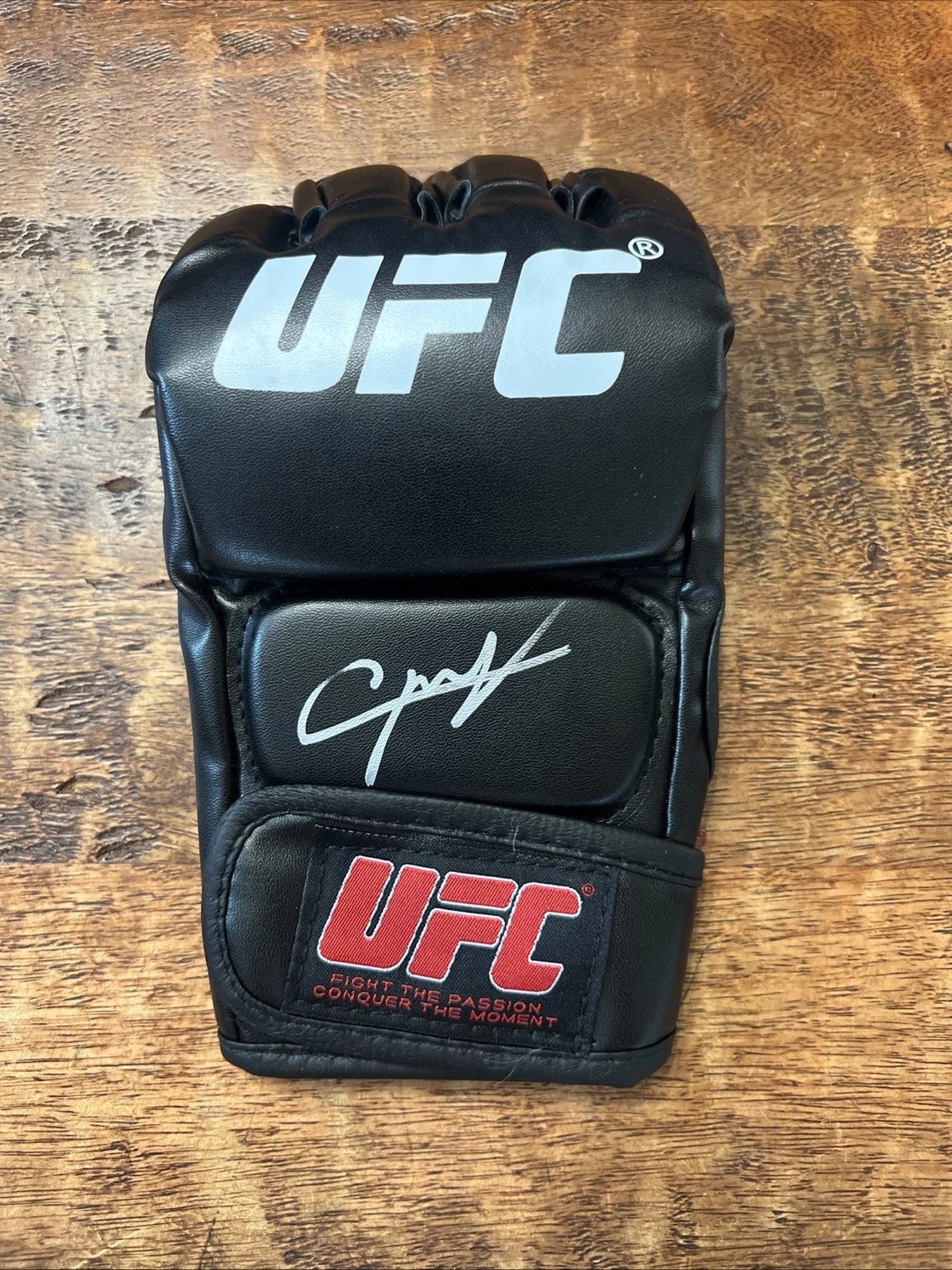 Carlos Prates Signed UFC MMA Glove JSA Coa Autographed The Nightmare