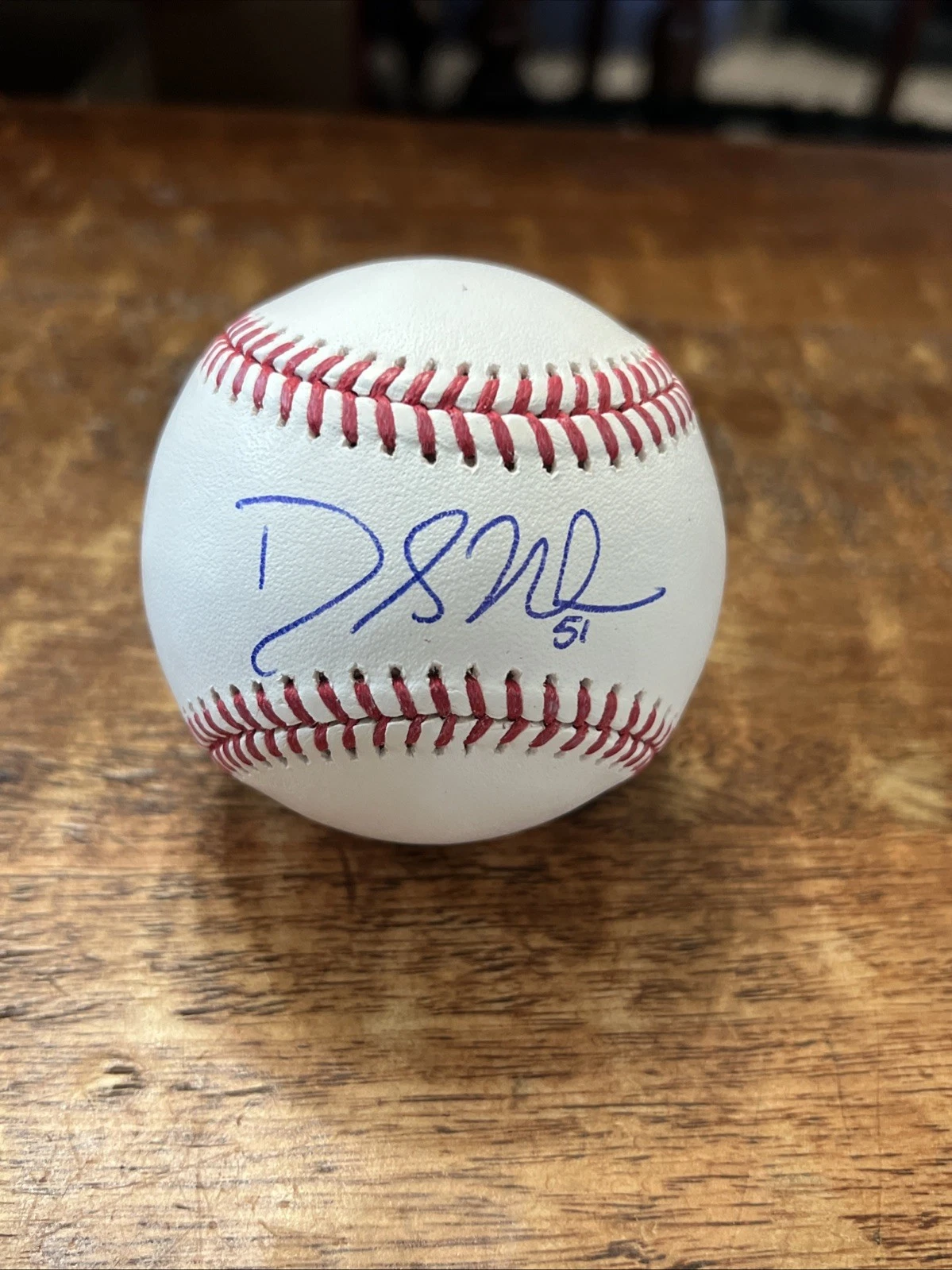 Dallas Braden Signed Major League Baseball JSA Coa Athletics Autographed