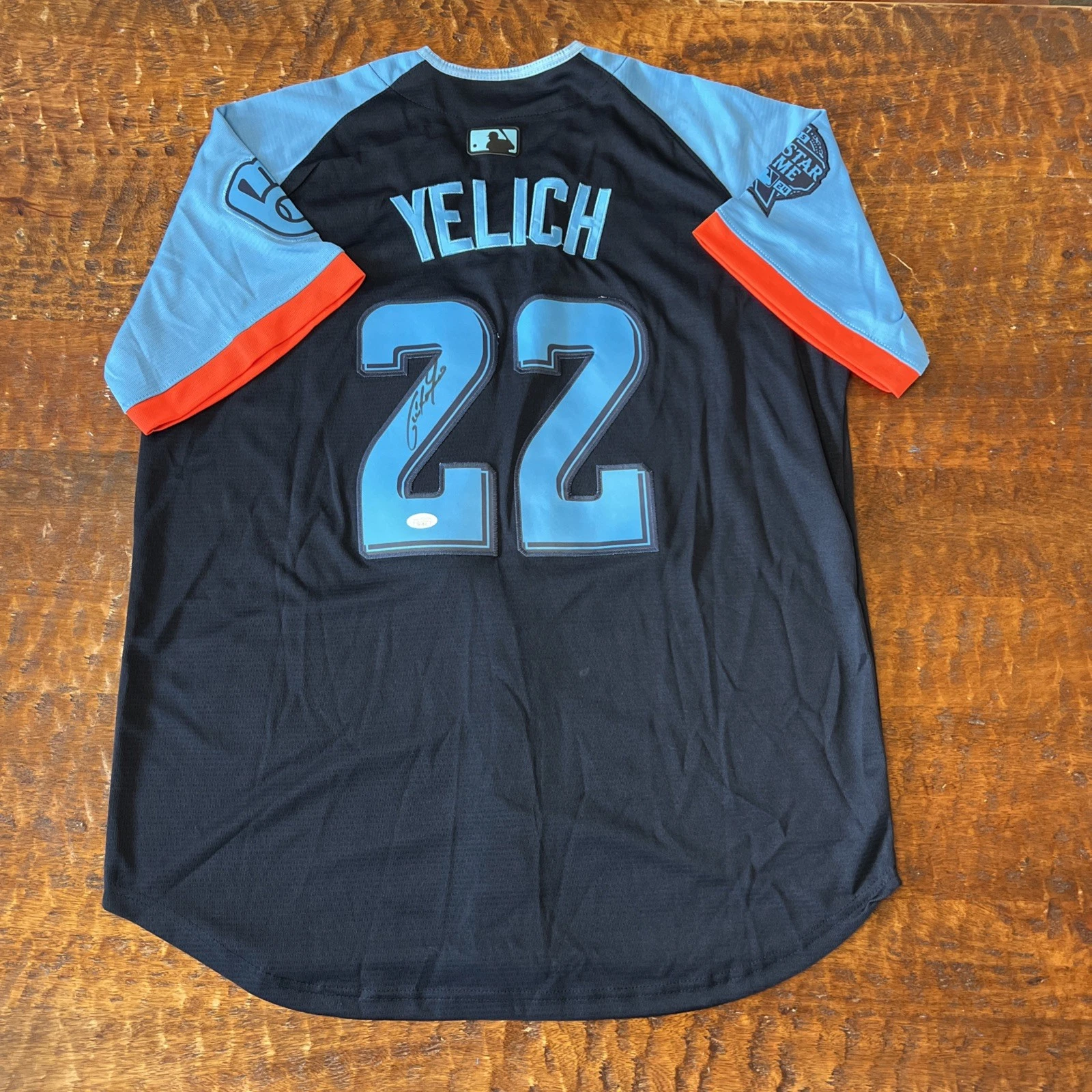 Christian Yelich Signed All Star Jersey JSA Coa Autographed Brewers