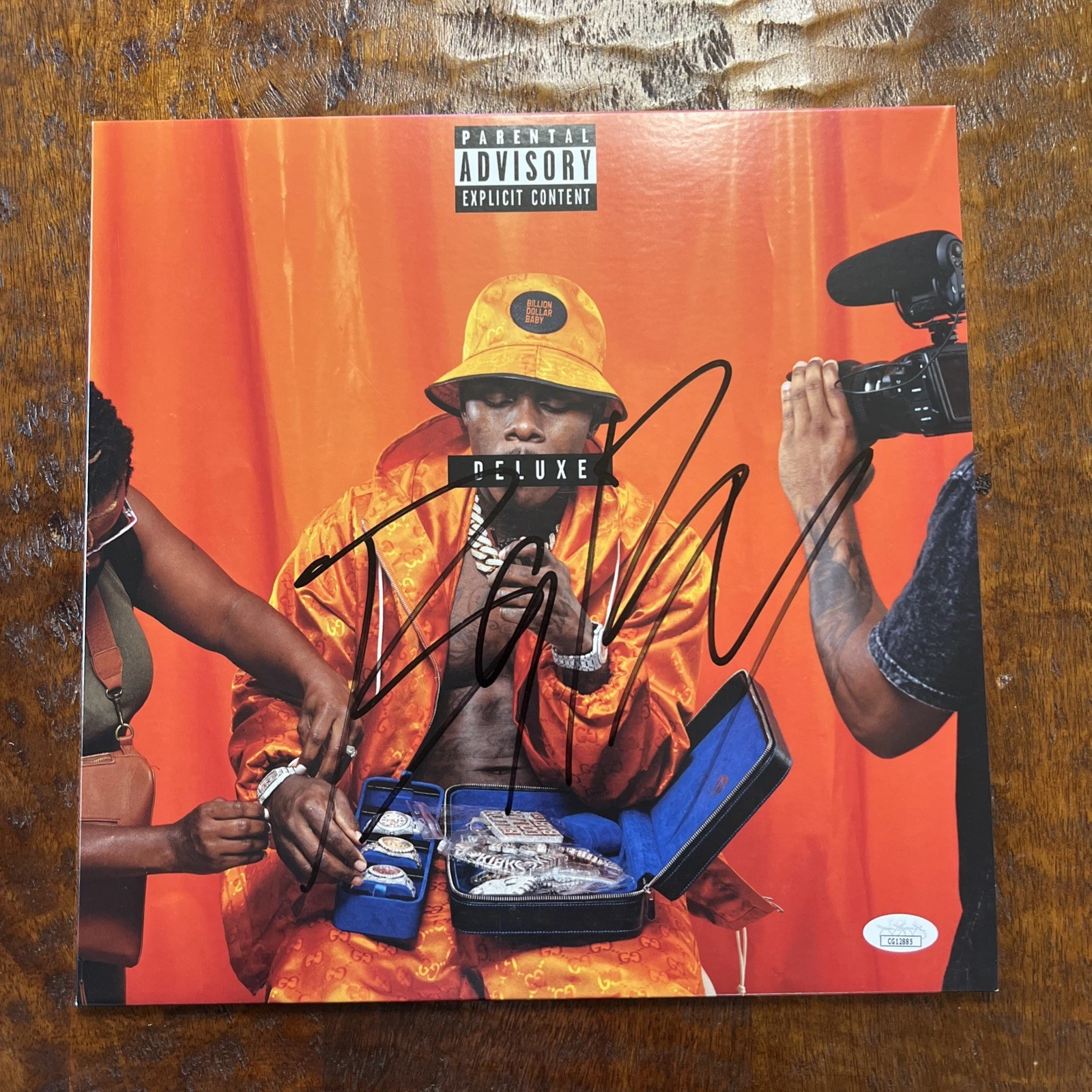 DaBaby Signed Blame It On Baby Vinyl Record LP JSA Coa Autographed