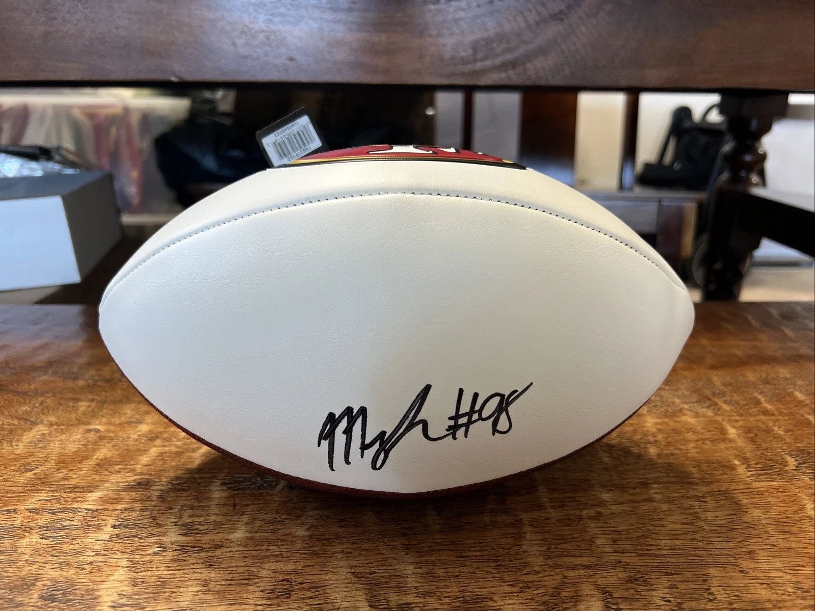 Mykel Williams Signed San Francisco 49ers Football JSA Coa Autographed