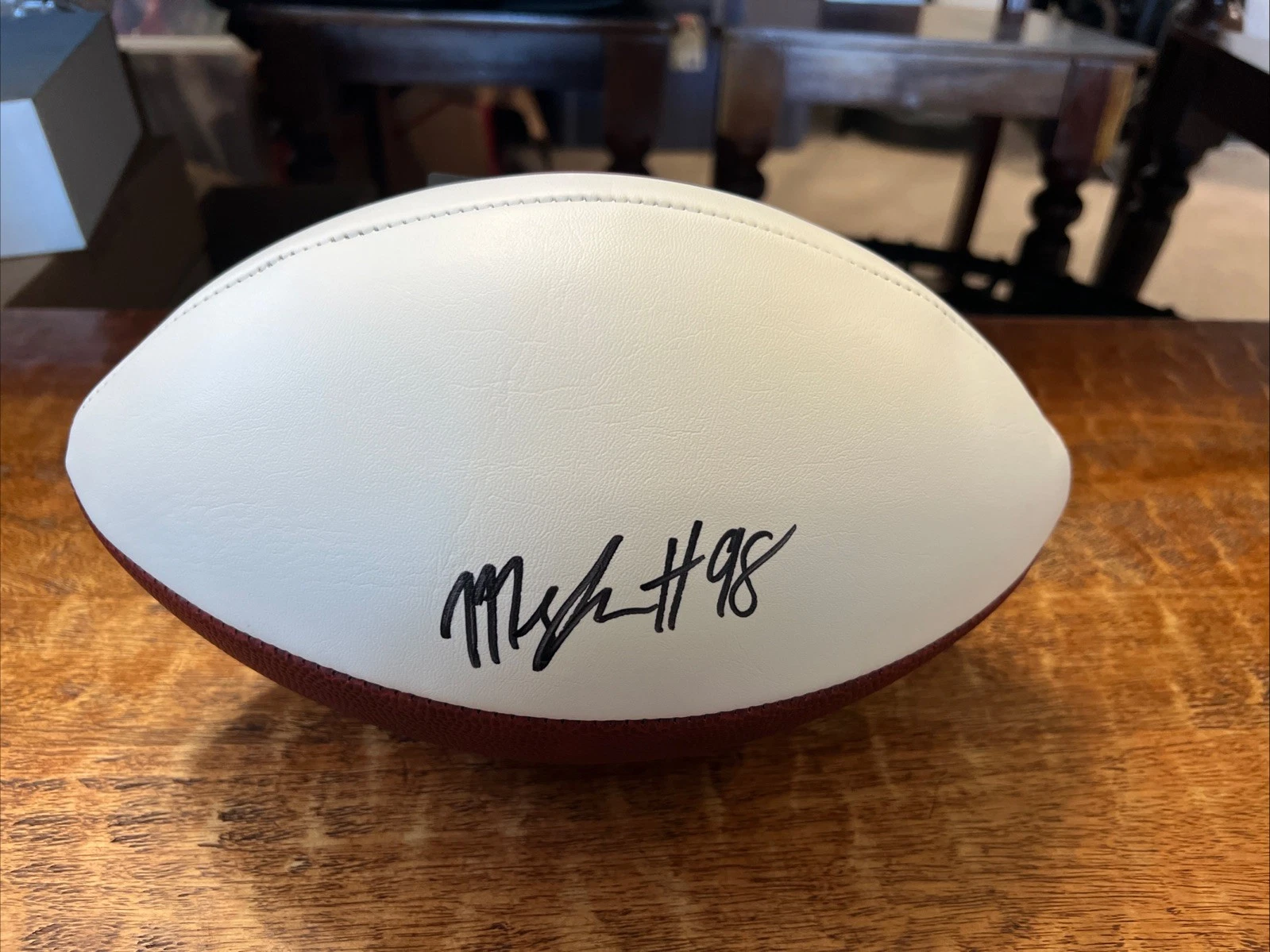 Mykel Williams Signed San Francisco 49ers Football JSA Coa Autographed