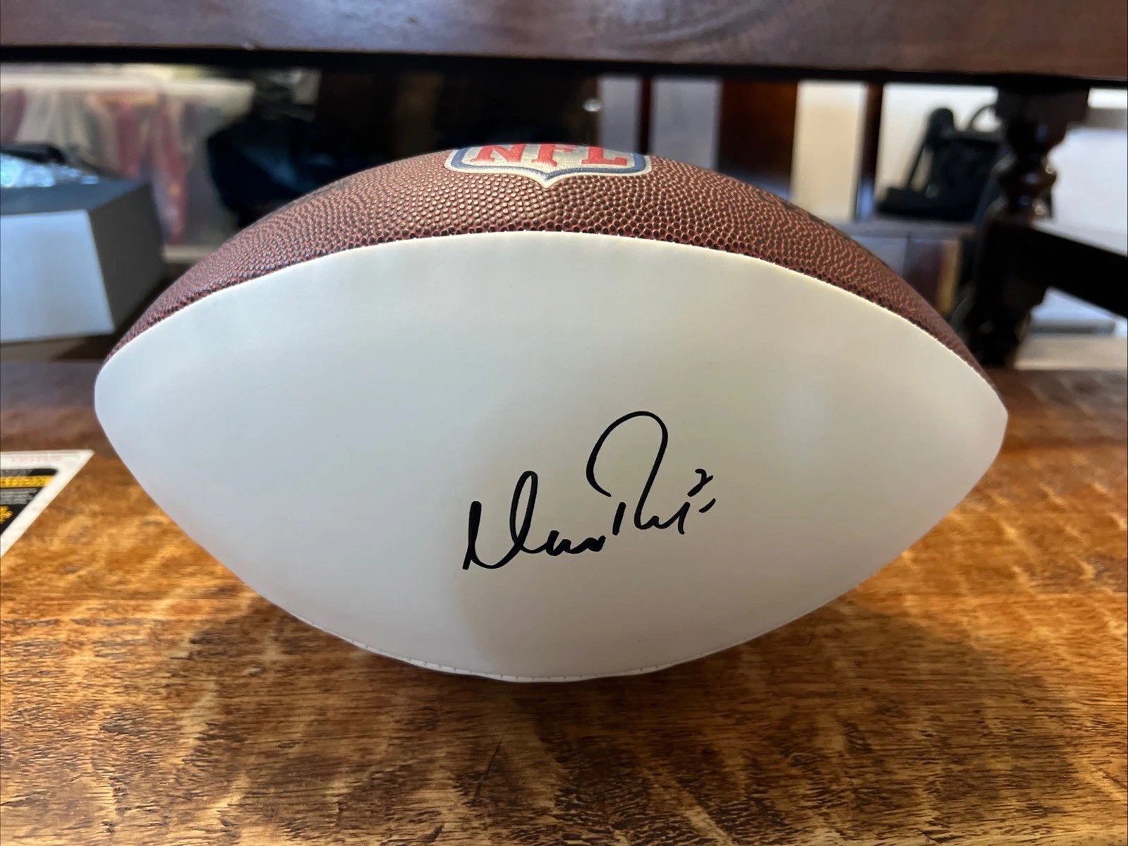 Matt Ryan Signed NFL Wilson White Panel Football JSA Coa Autographed Falcons