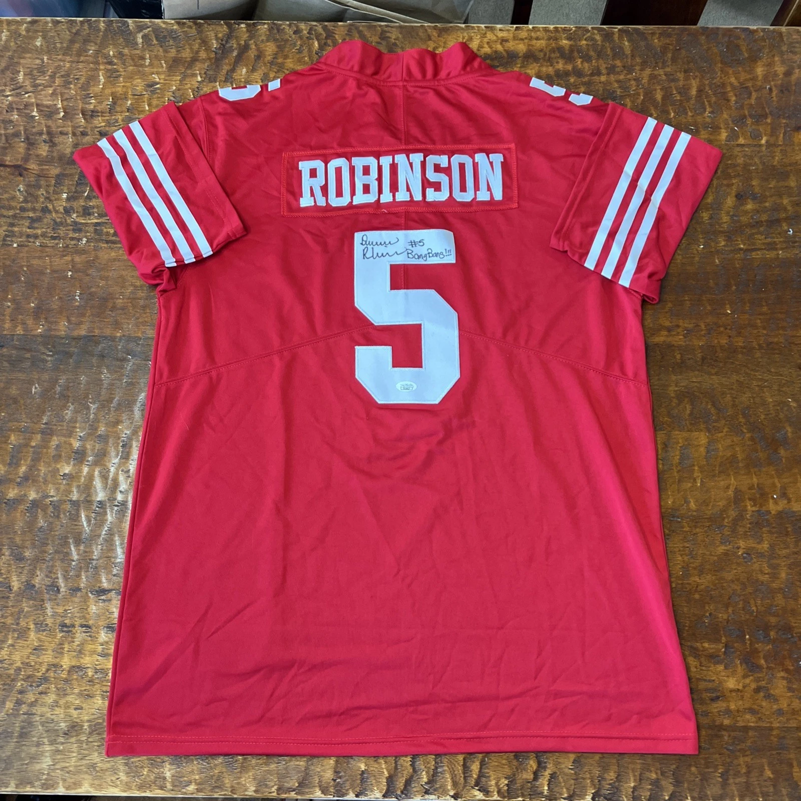 Demarcus Robinson Signed San Francisco 49ers Jersey JSA Coa Autographed