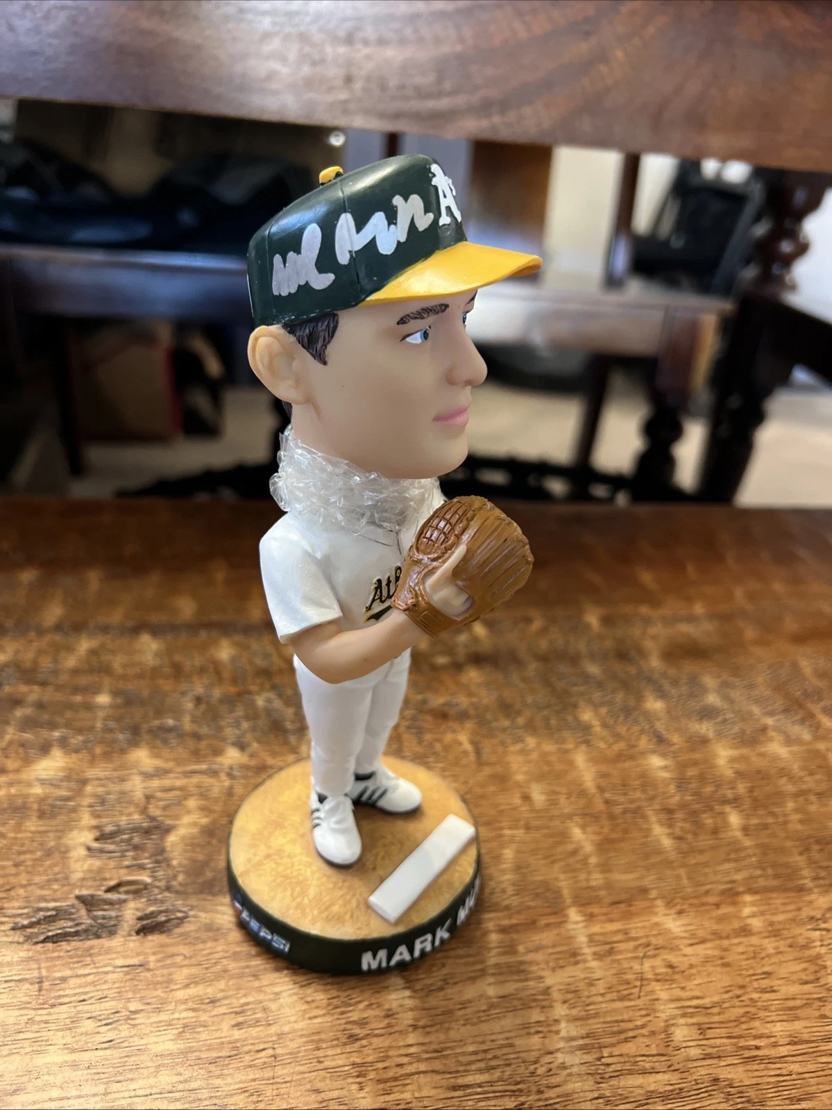 Mark Mulder Signed Bobblehead JSA Coa Autographed Oakland Athletics