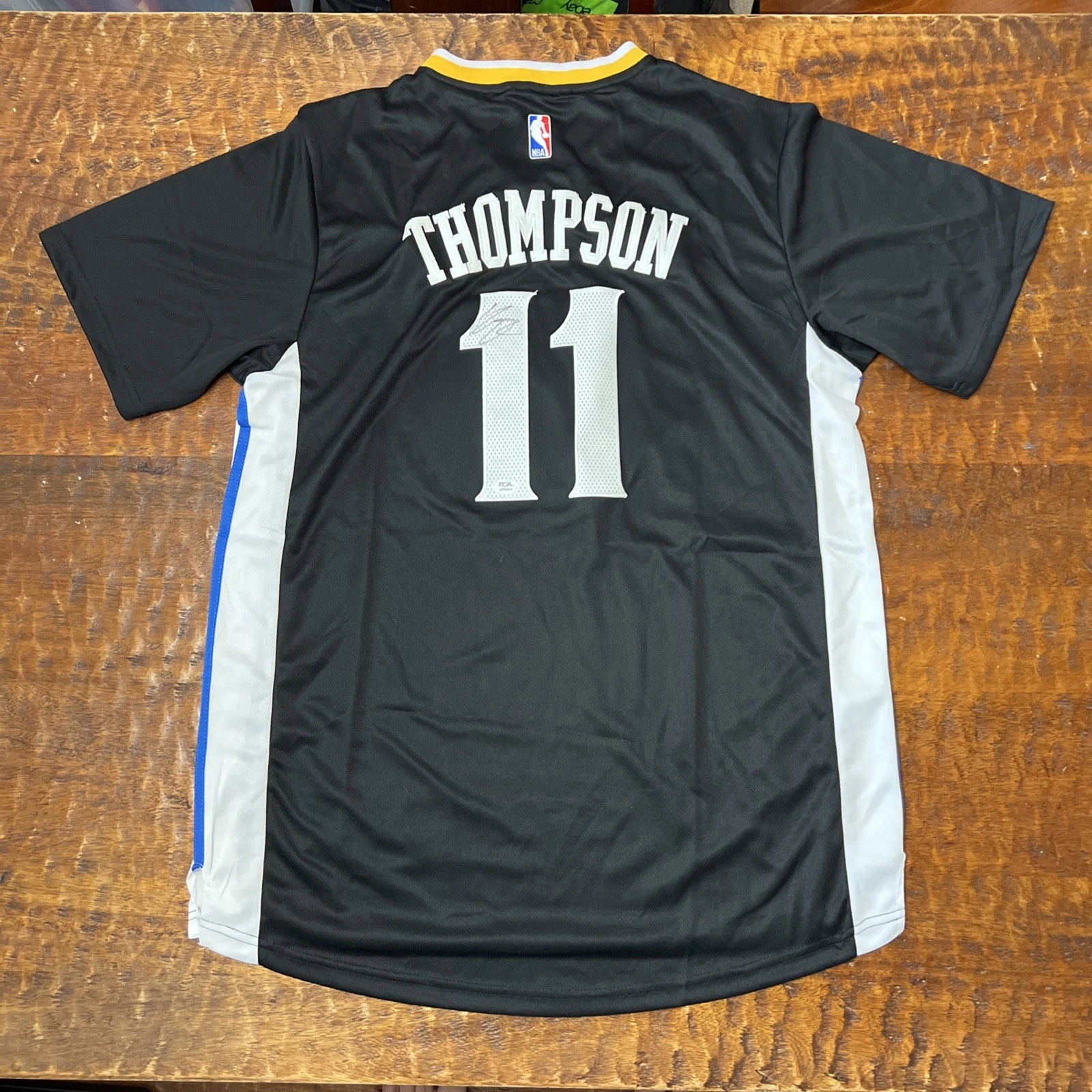Klay Thompson Signed Golden State Warriors Jersey PSA DNA  Autographed