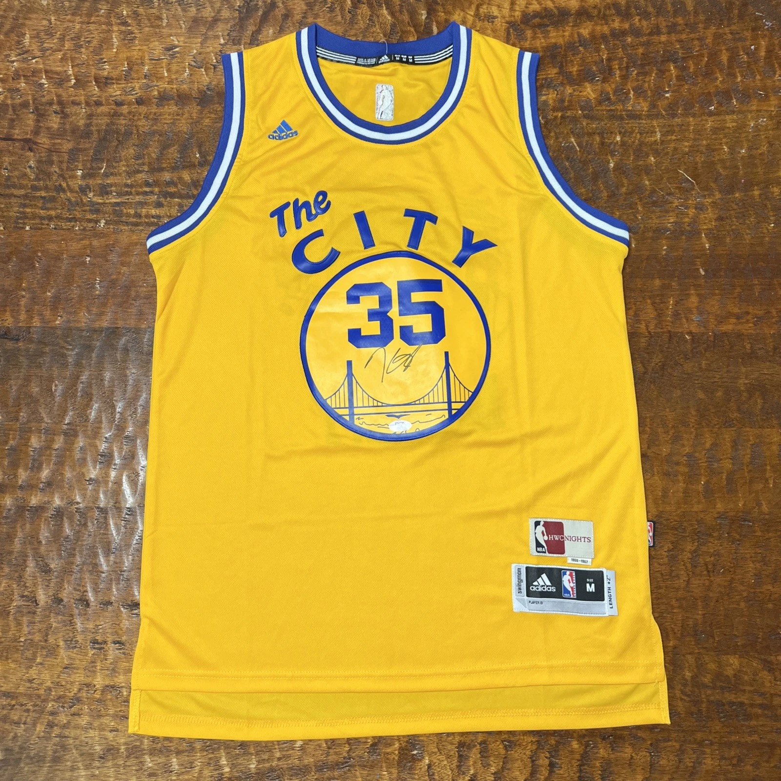 Kevin Durant Signed Golden State Warriors Jersey PSA DNA  Autographed