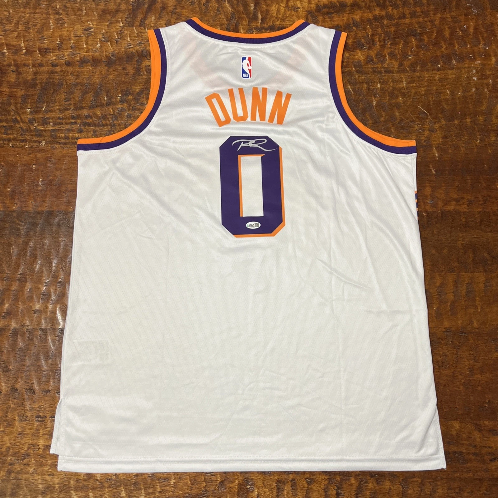 Ryan Dunn Signed Phoenix Suns Jersey JSA Coa Autographed