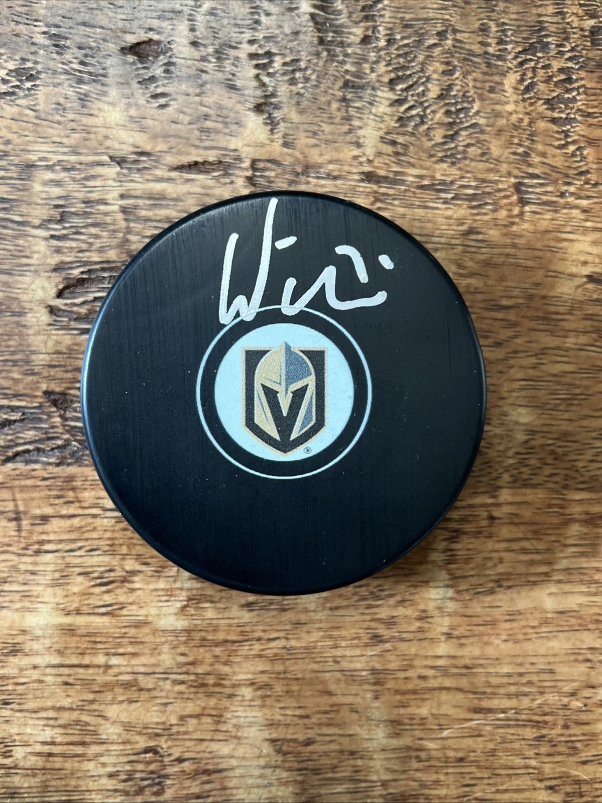 William Karlsson Signed Vegas Golden Knights Puck JSA Coa Autographed