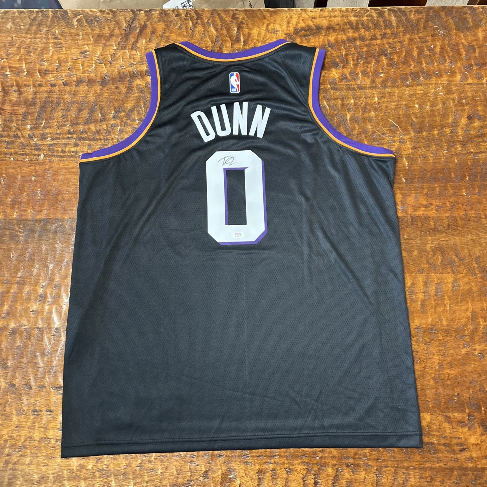 Ryan Dunn Signed Phoenix Suns Jersey PSA DNA  Autographed